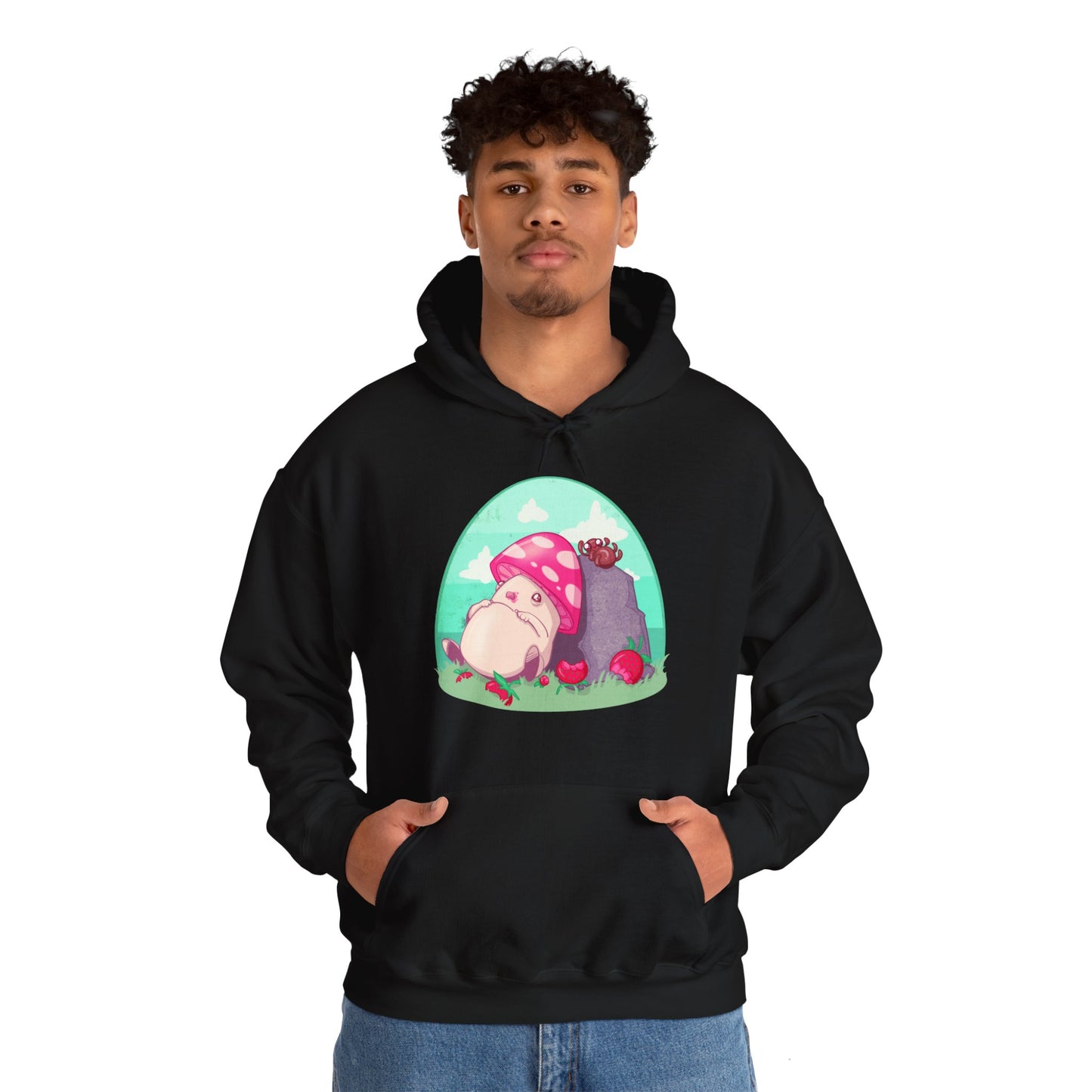 Tummy Ache Unisex Heavy Blend Hooded Sweatshirt