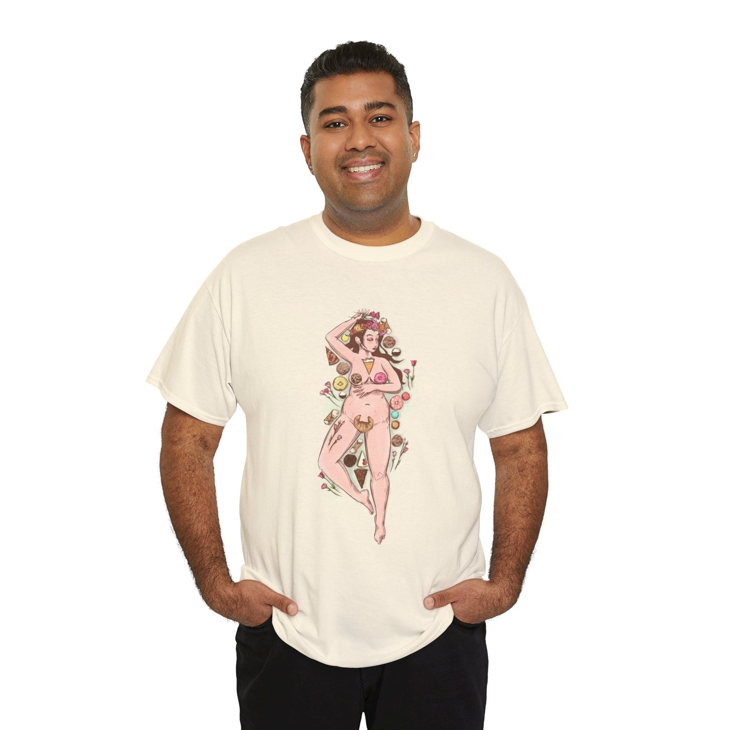 Pastry Queen Unisex Heavy Cotton Tee
