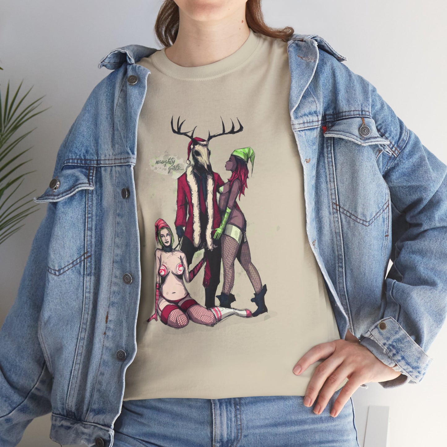 Deer Daddy Series 6: Daddy Claus Unisex Heavy Cotton Tee