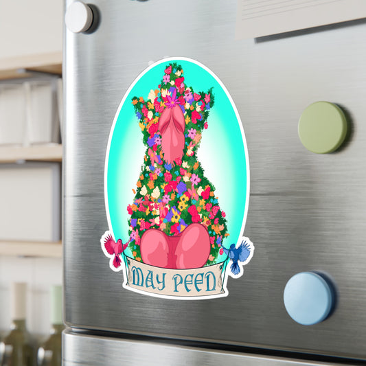 May Peen Kiss-Cut Vinyl Decal