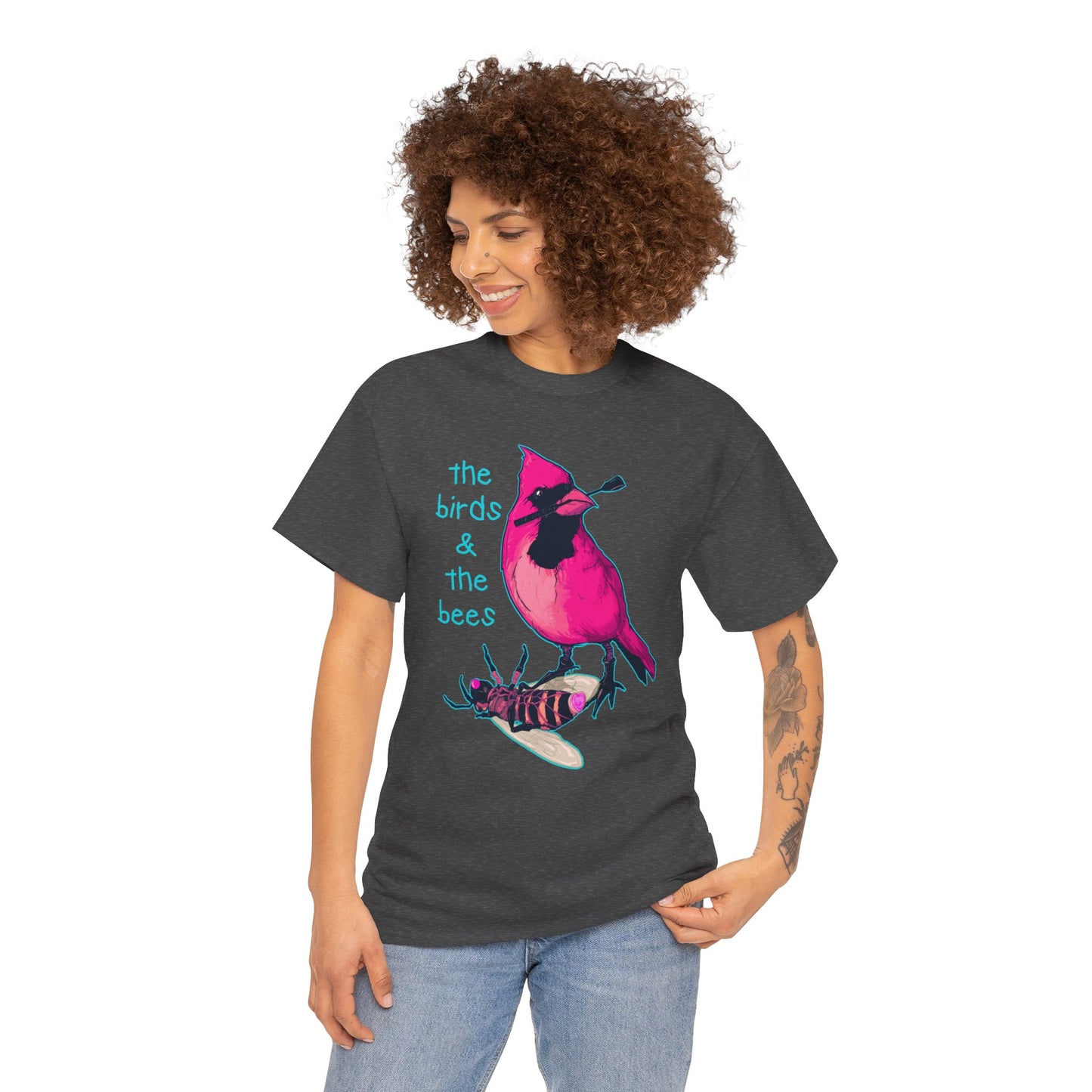 The Birds & The Bees Unisex Heavy Cotton Tee