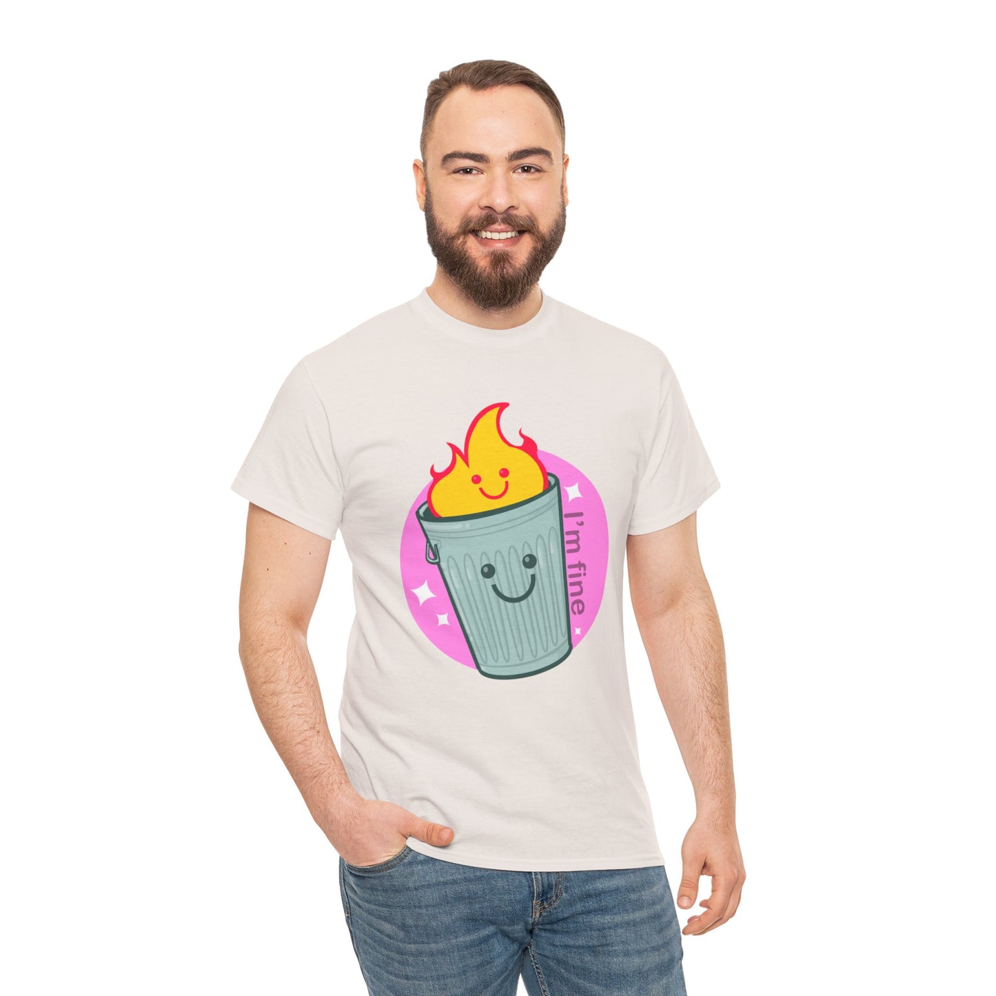 Trash Fire Unisex Heavy Cotton Tee