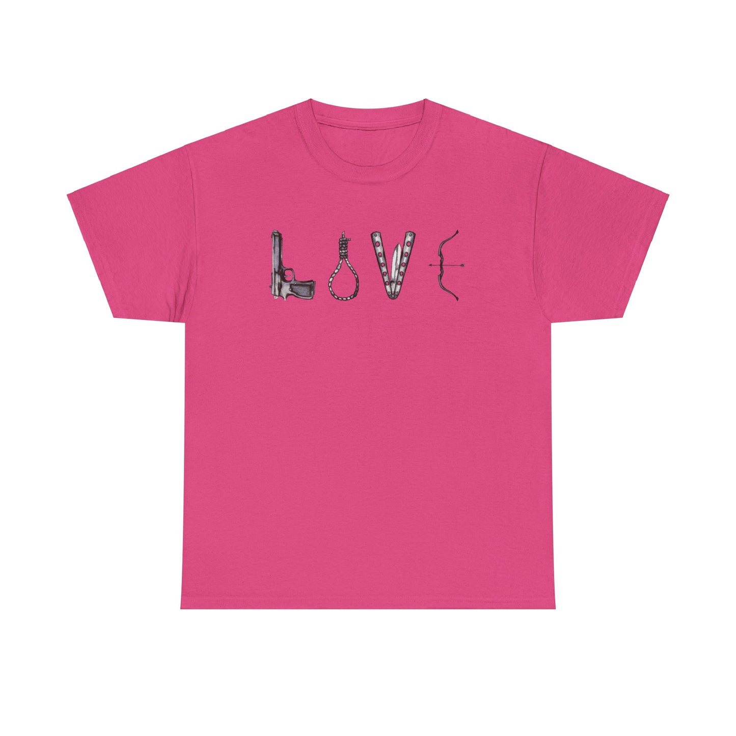 Love Is Death Unisex Heavy Cotton Tee