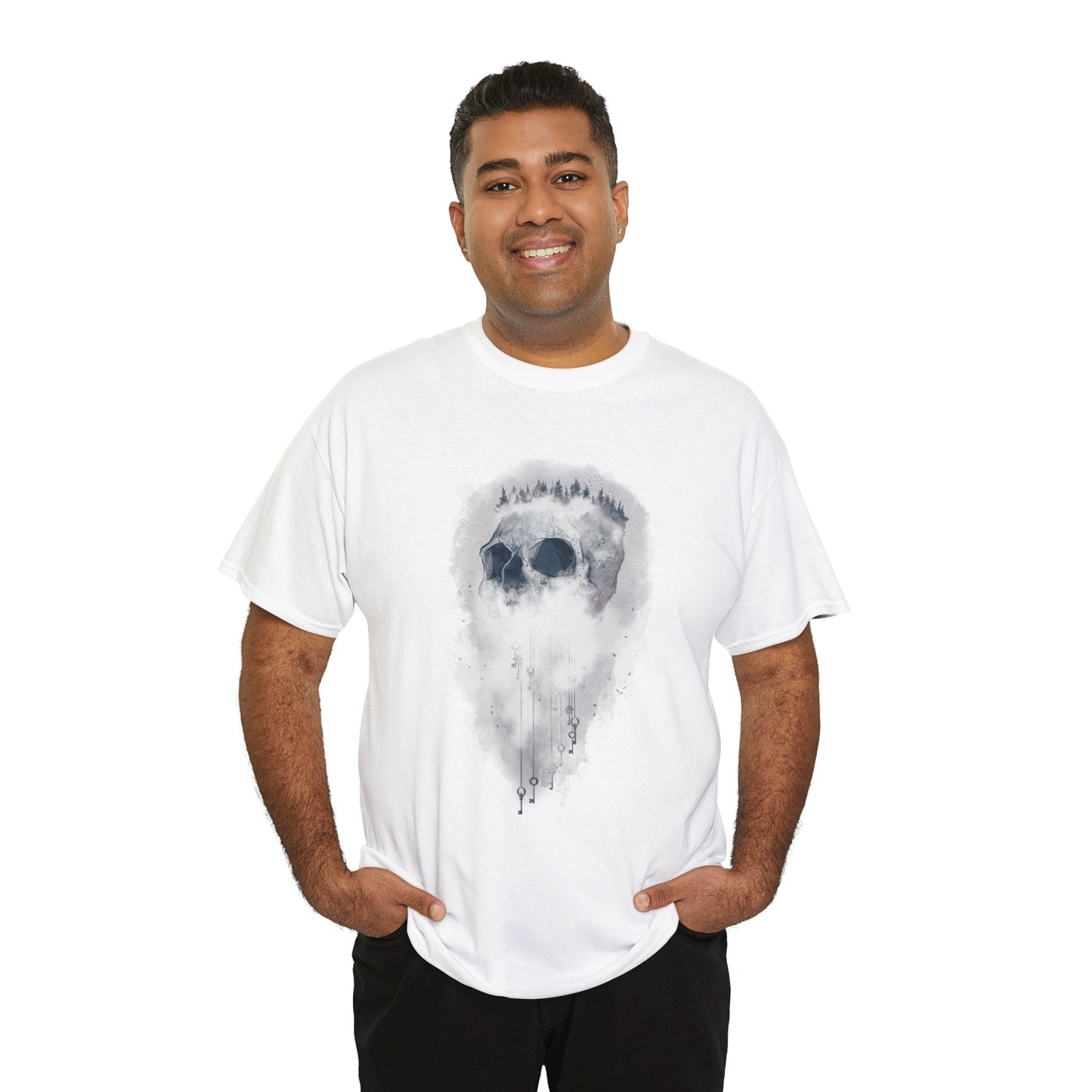 Elemental Skull Air Unisex Heavy Cotton Tee