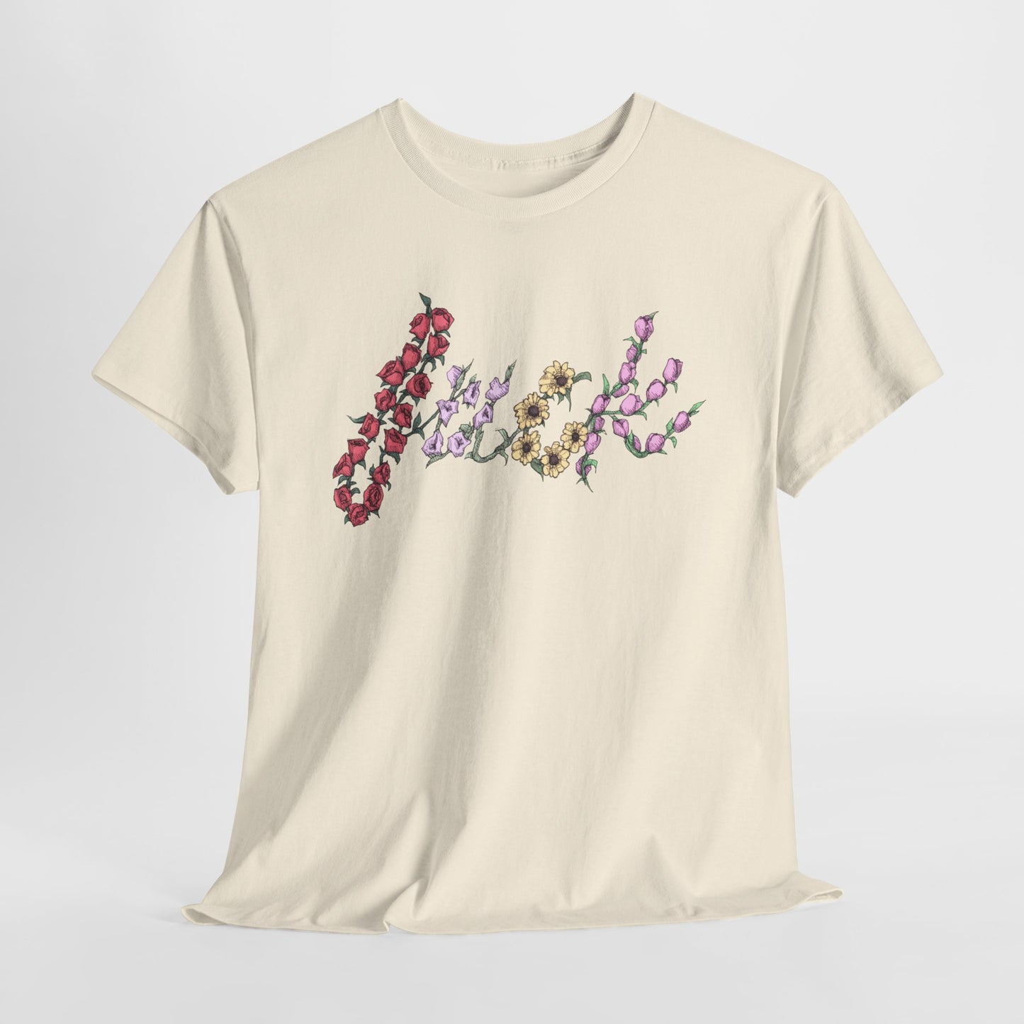 Floral AF Unisex Heavy Cotton Tee