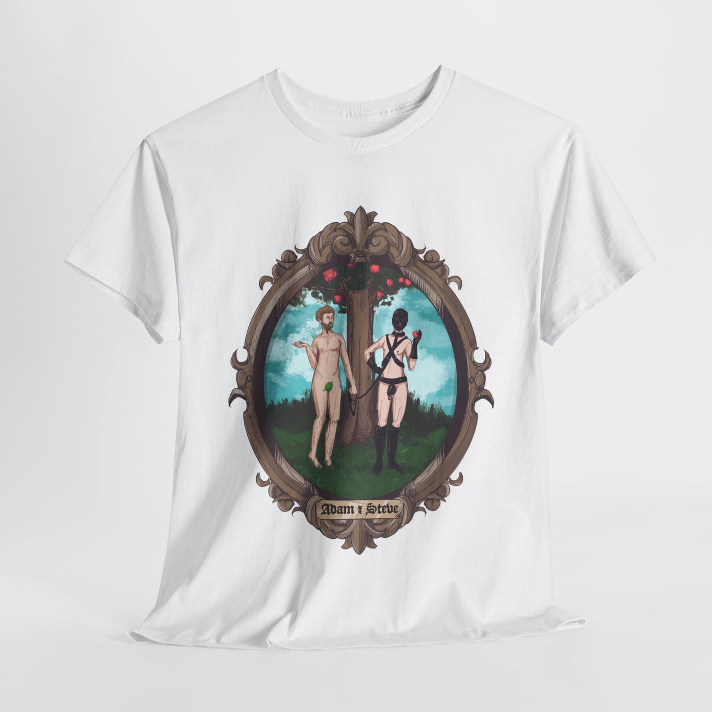 Adam & Steve Unisex Heavy Cotton Tee