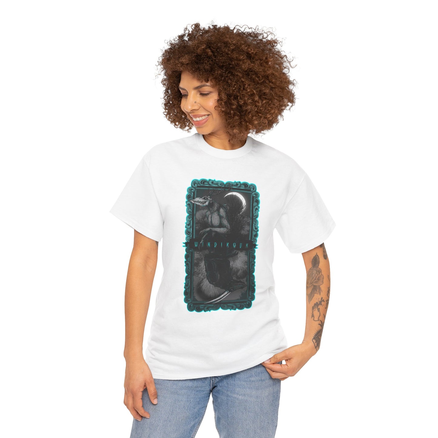 As Above So Below Wendigo Unisex Heavy Cotton Tee