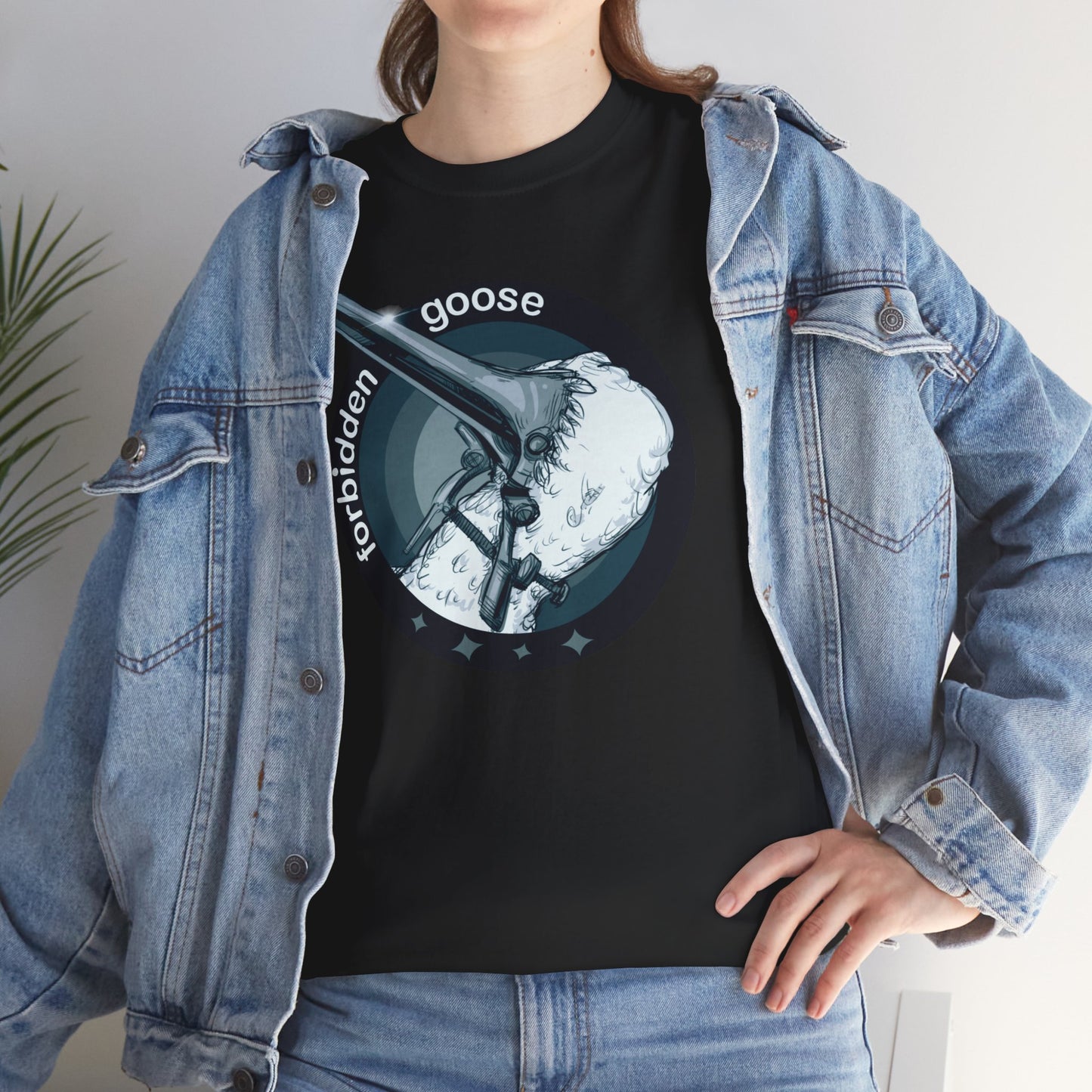 Forbidden Goose Unisex Heavy Cotton Tee