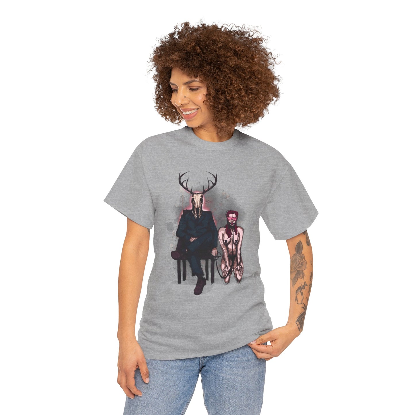 Deer Daddy Series 1: Sit Unisex Heavy Cotton Tee