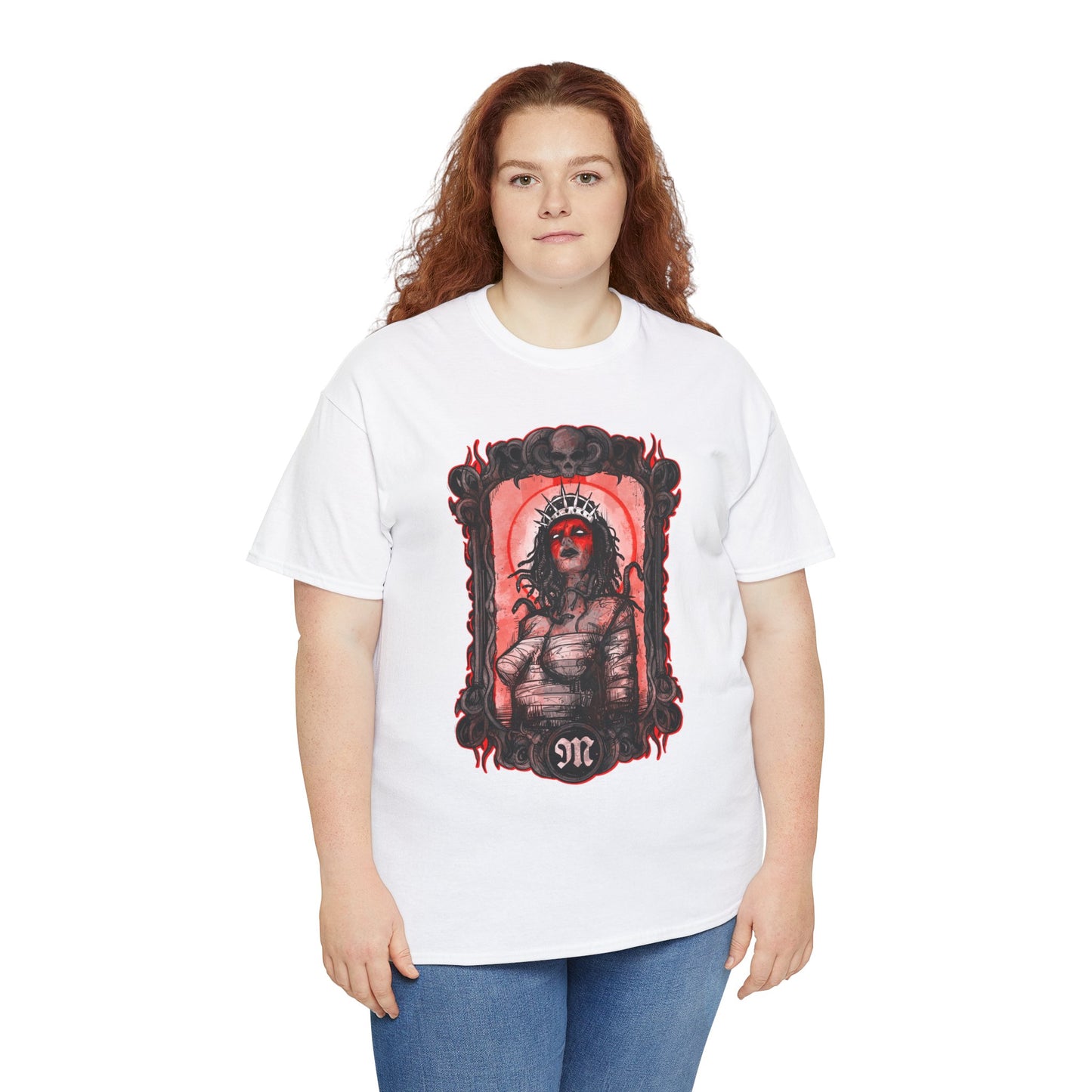 Queen Medusa Unisex Heavy Cotton Tee