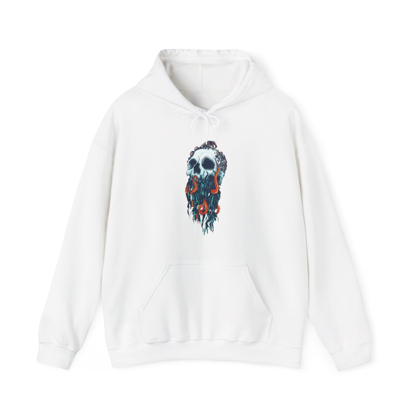Elemental Skull Ocean Unisex Heavy Blend Hooded Sweatshirt