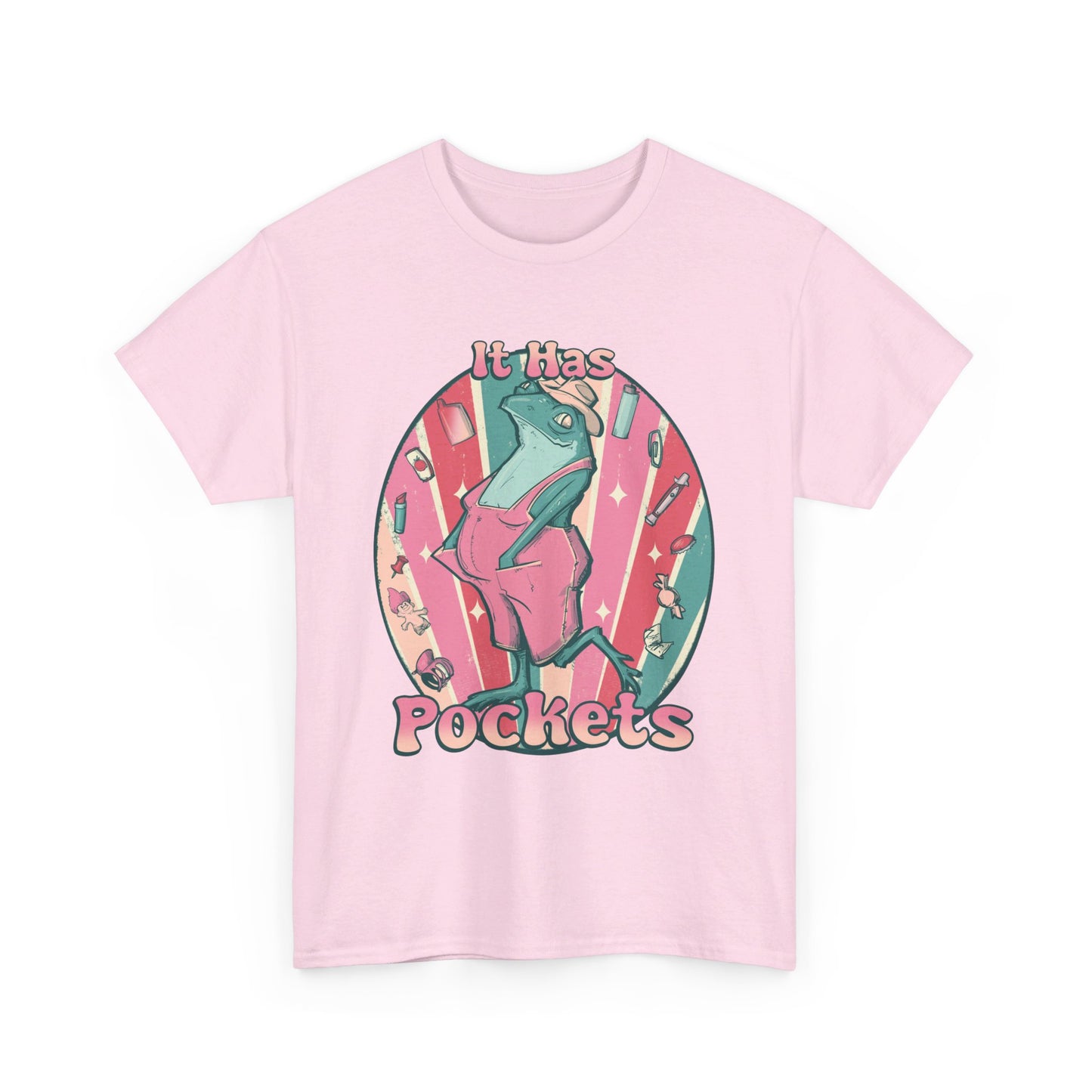It Has Pockets Unisex Heavy Cotton Tee