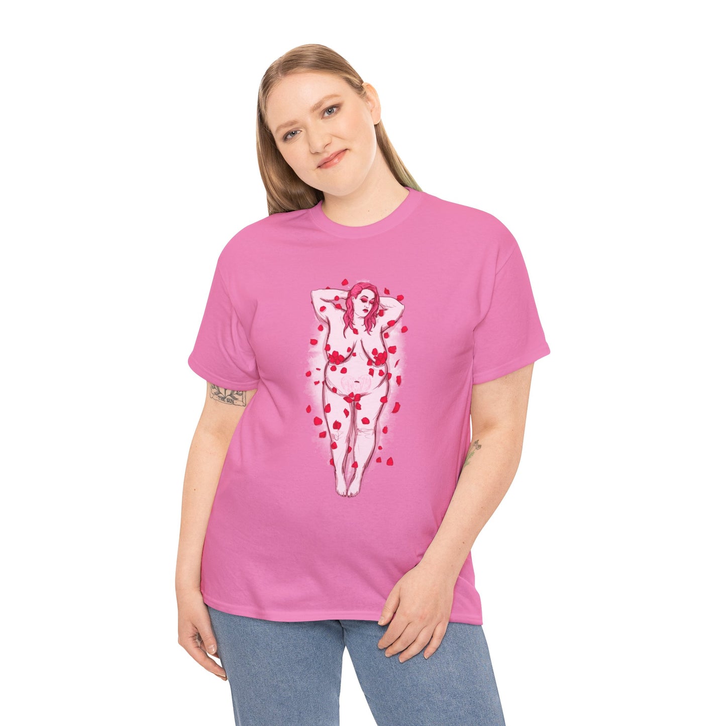 Stretch Heart Unisex Heavy Cotton Tee