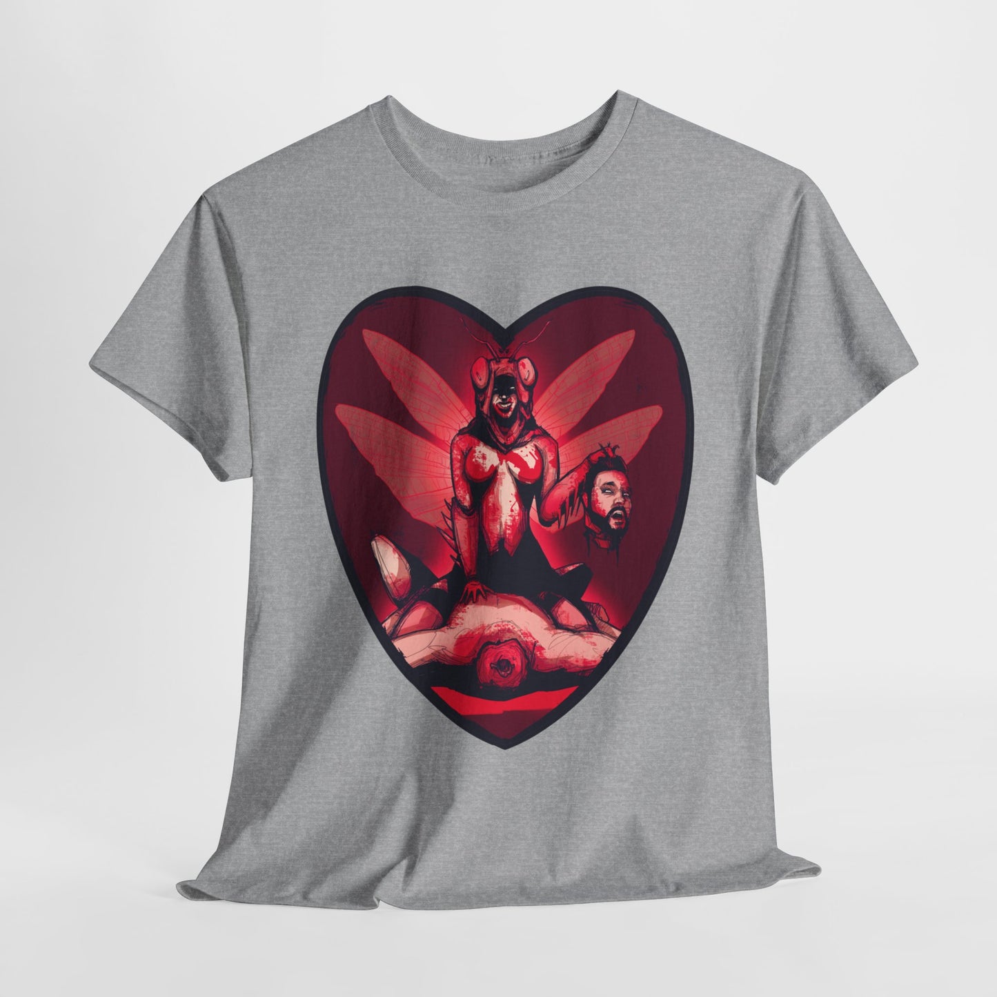 Praying Mantis Unisex Heavy Cotton Tee