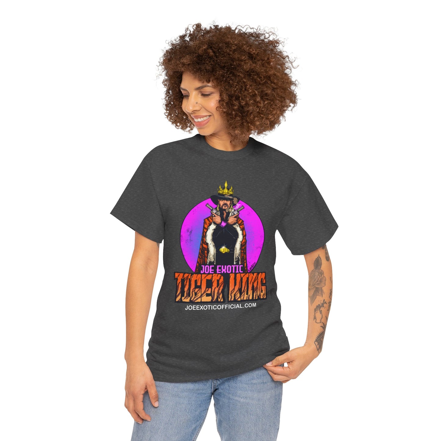 Joe Exotic X LVB Offical Colab Unisex Heavy Cotton Tee
