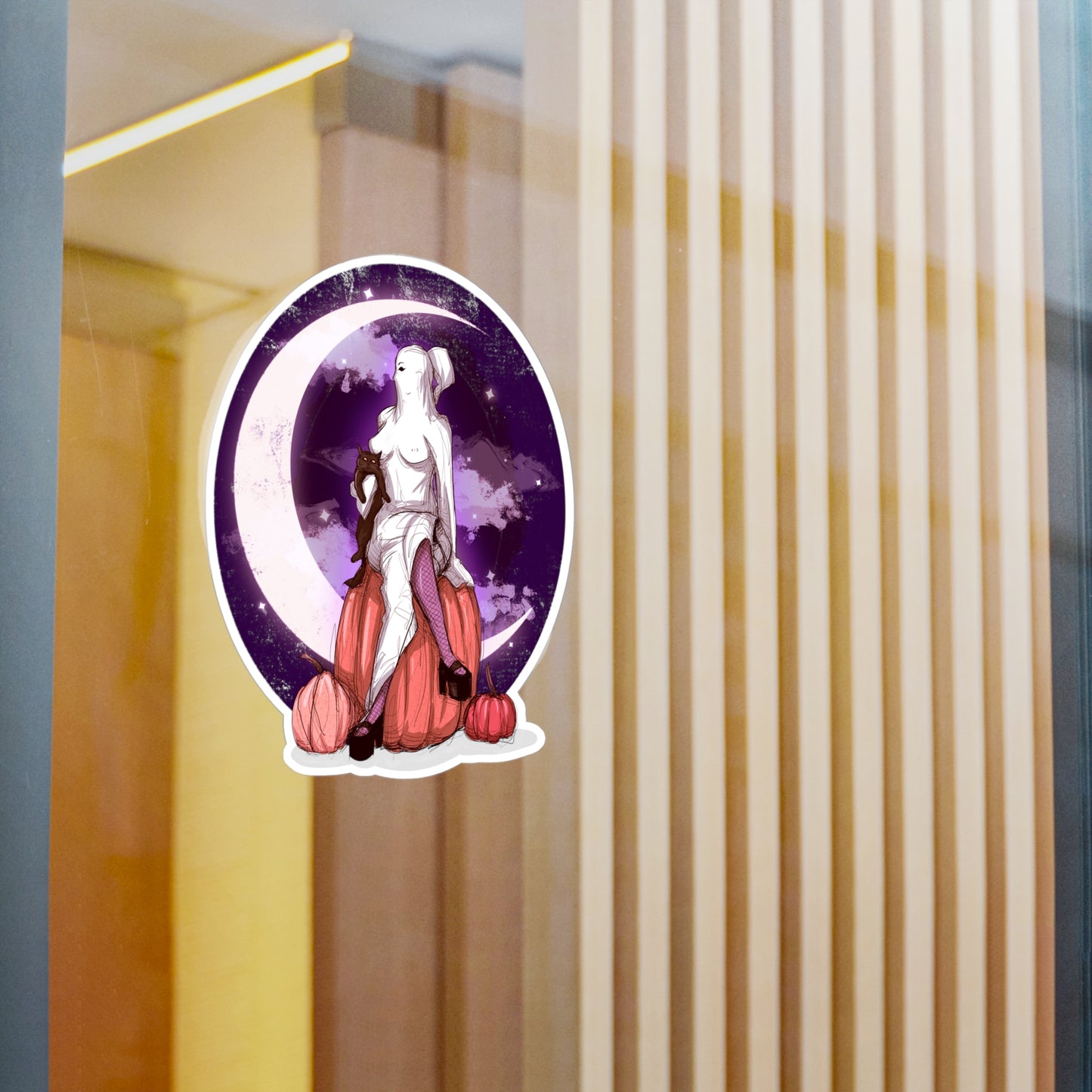 Ghost Queen Kiss-Cut Vinyl Decal