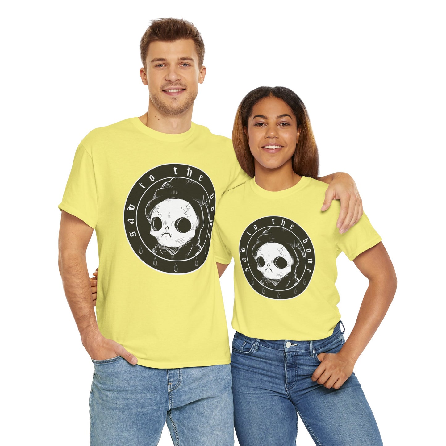 Sad To The Bone Unisex Heavy Cotton Tee