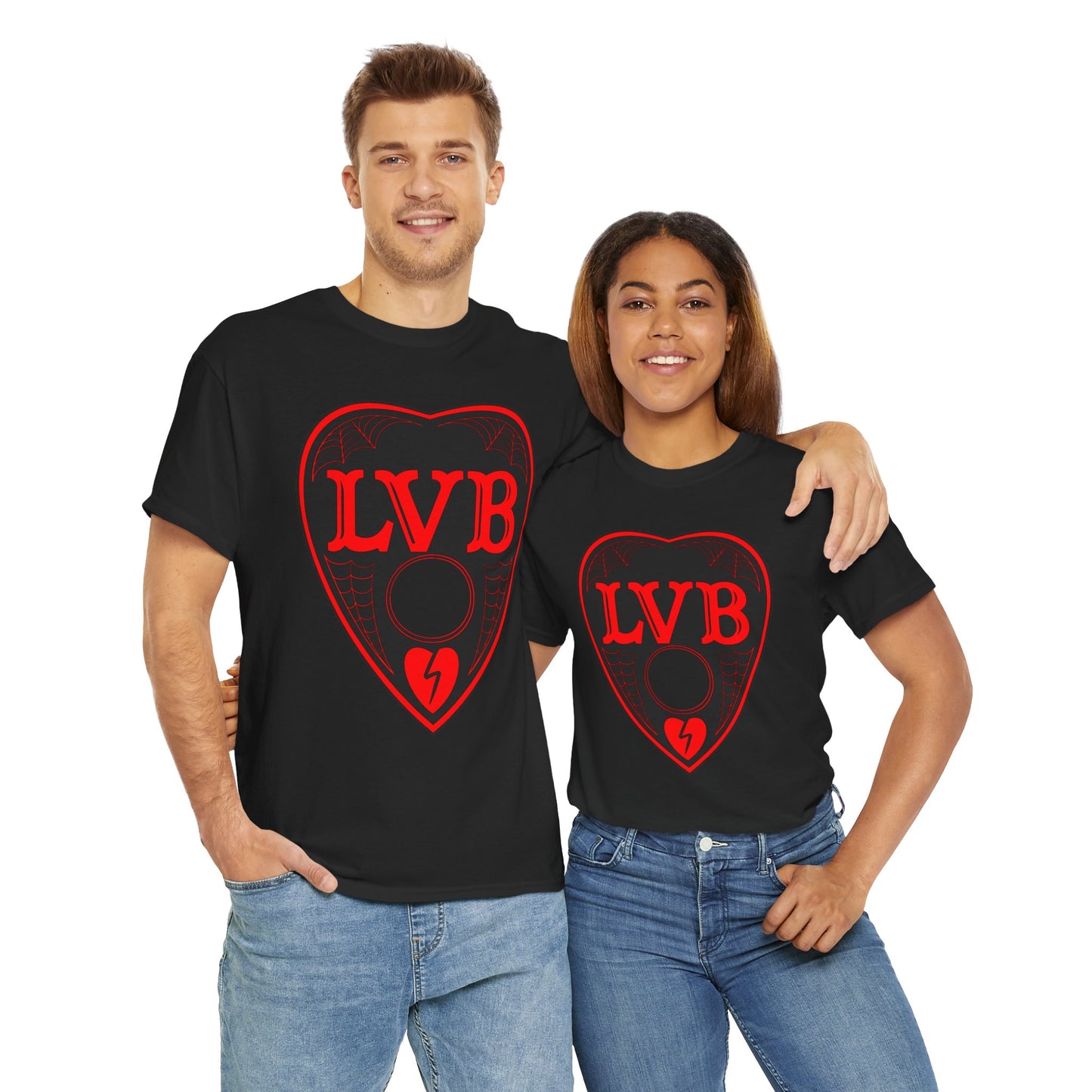 LVB Art Red Planchette Unisex Heavy Cotton Tee