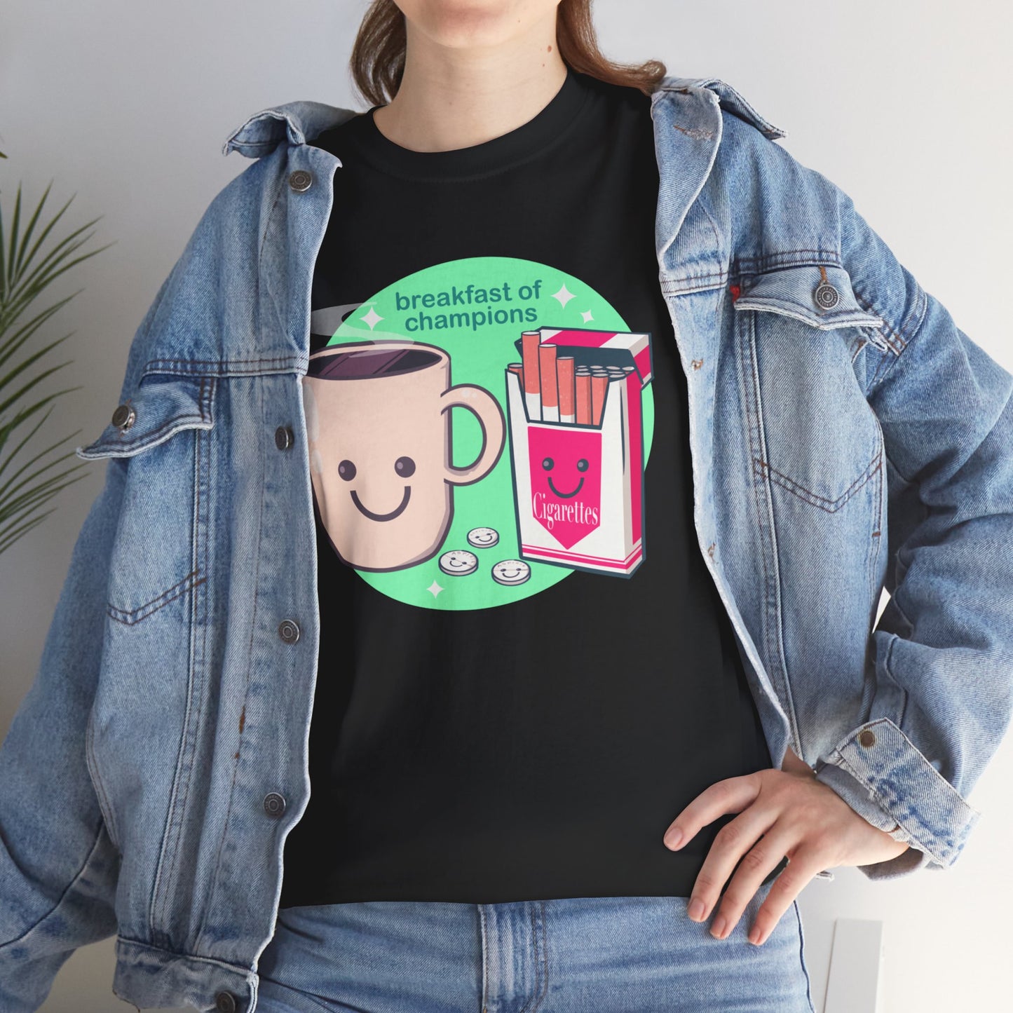 Breakfast of Champions Unisex Heavy Cotton Tee