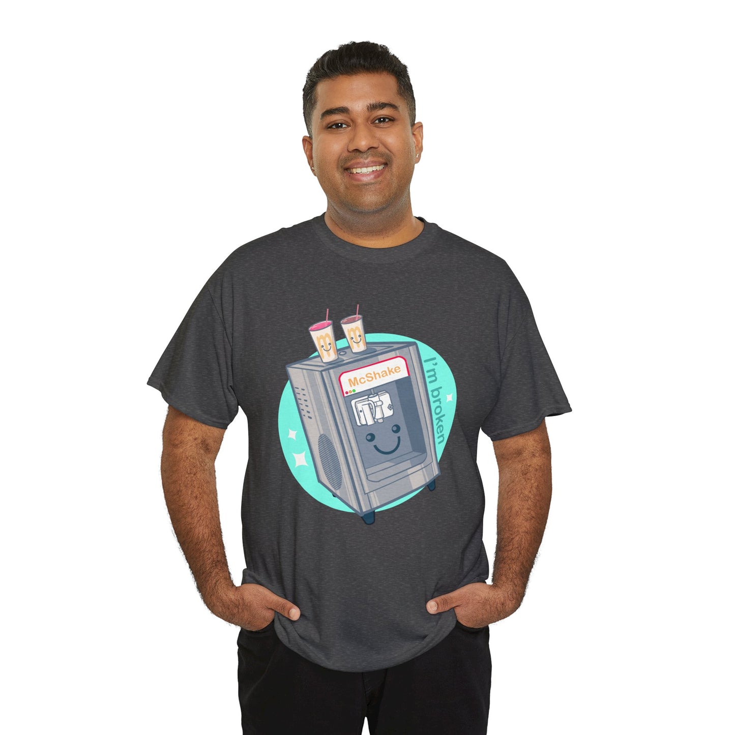 Shake Machine Unisex Heavy Cotton Tee