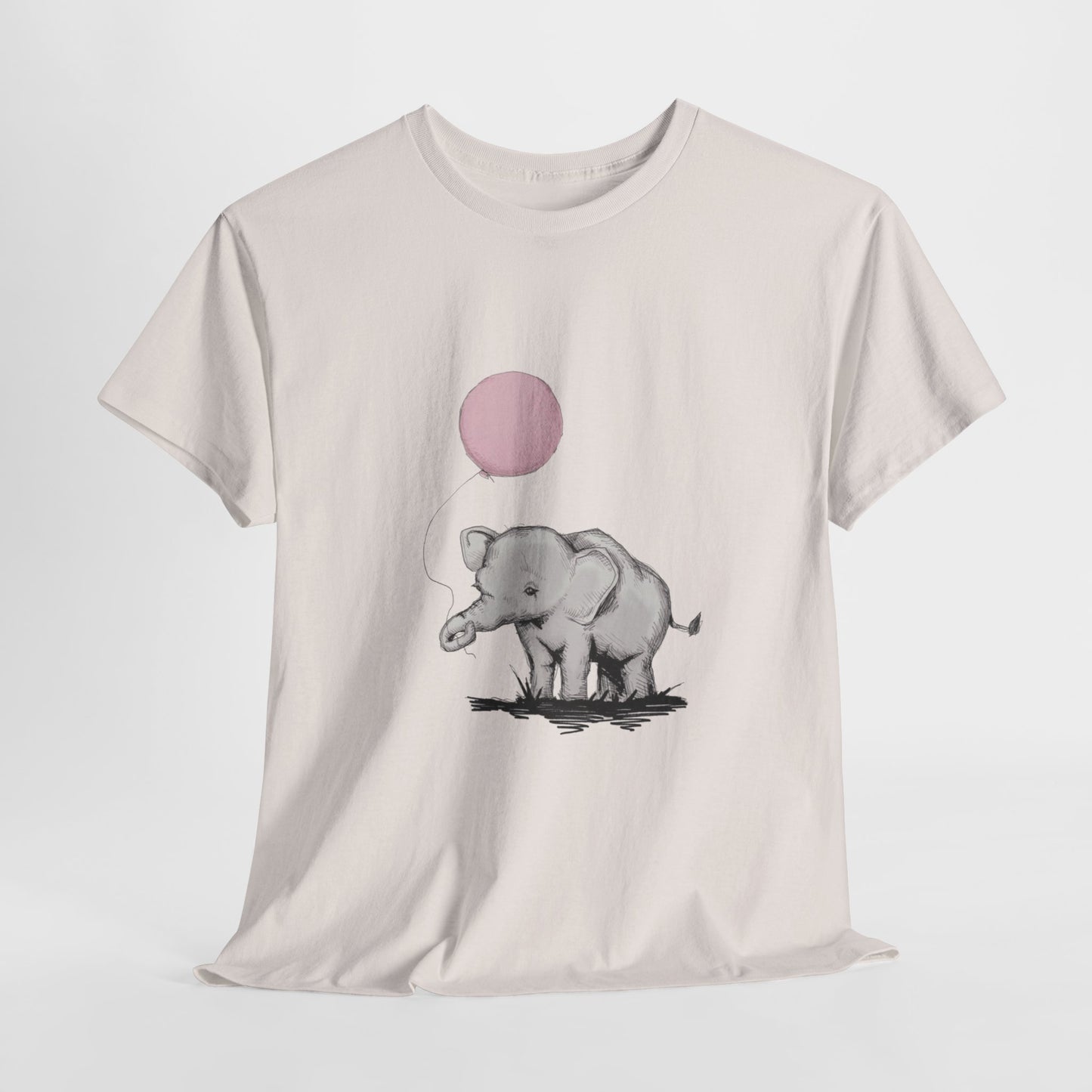 Baby Elephant Unisex Heavy Cotton Tee