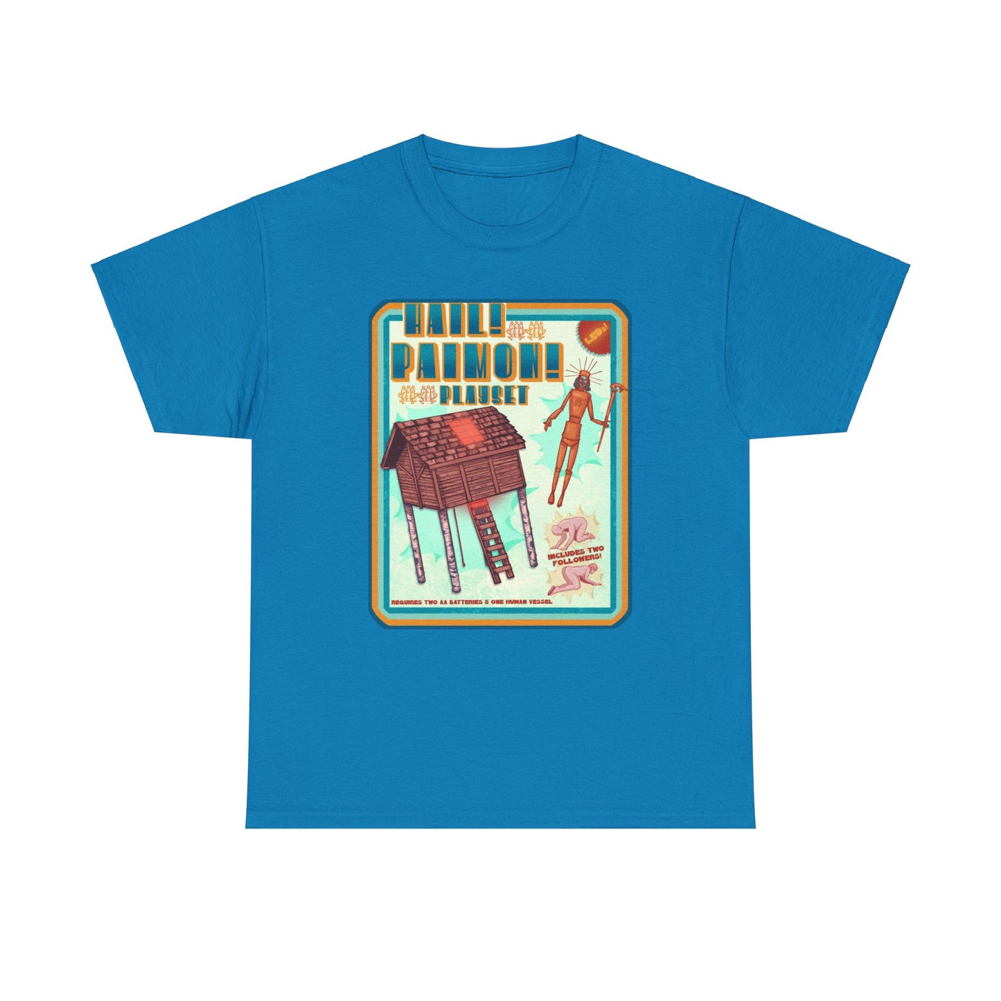Hail Paimon Playset Unisex Heavy Cotton Tee