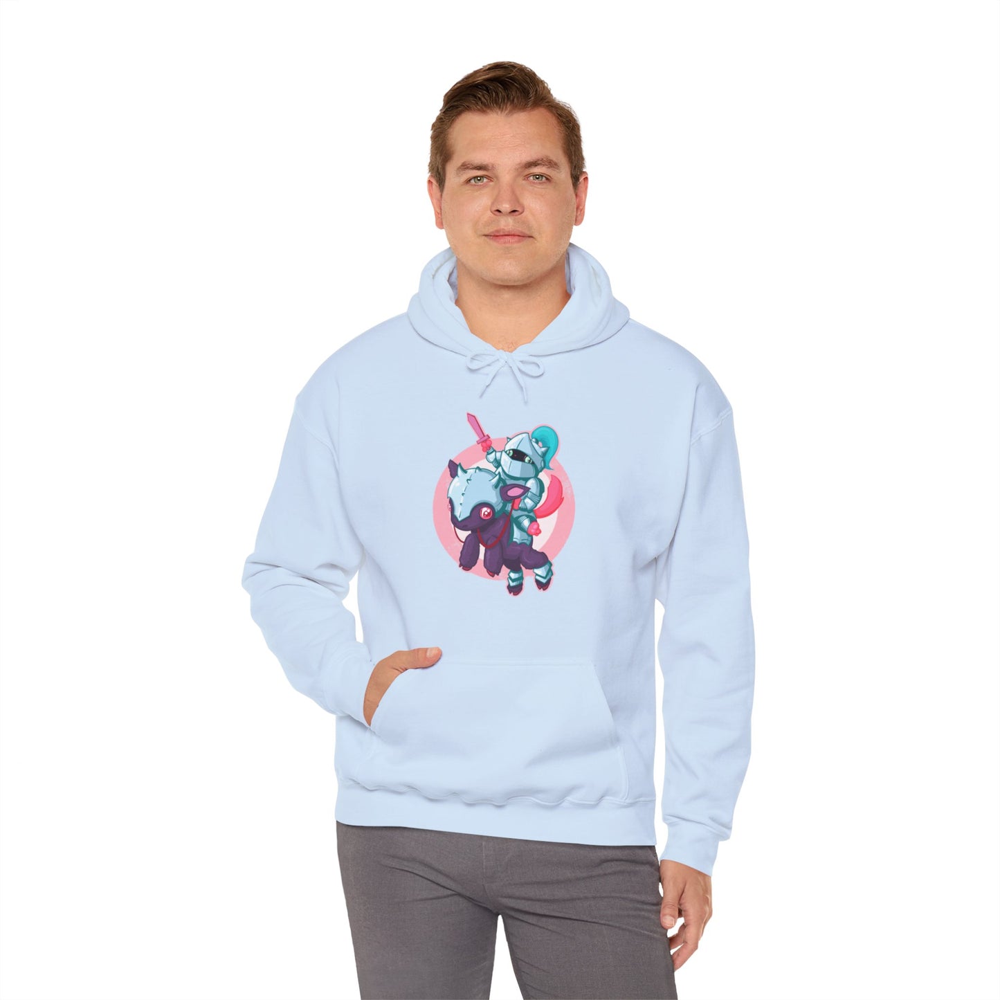 Knight In Shining Armor Unisex Heavy Blend Hooded Sweatshirt