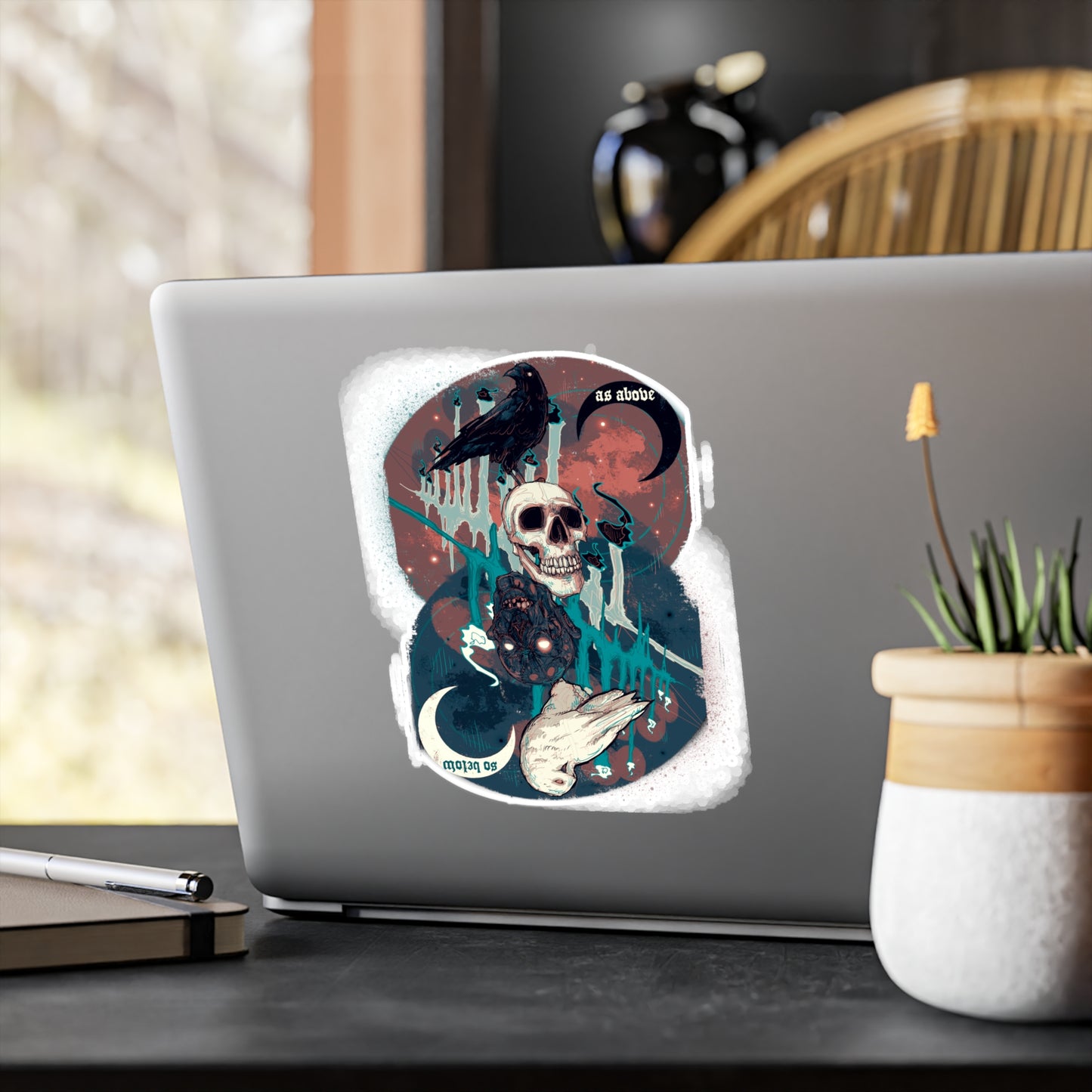 As Above So Below VI Kiss-Cut Vinyl Decal