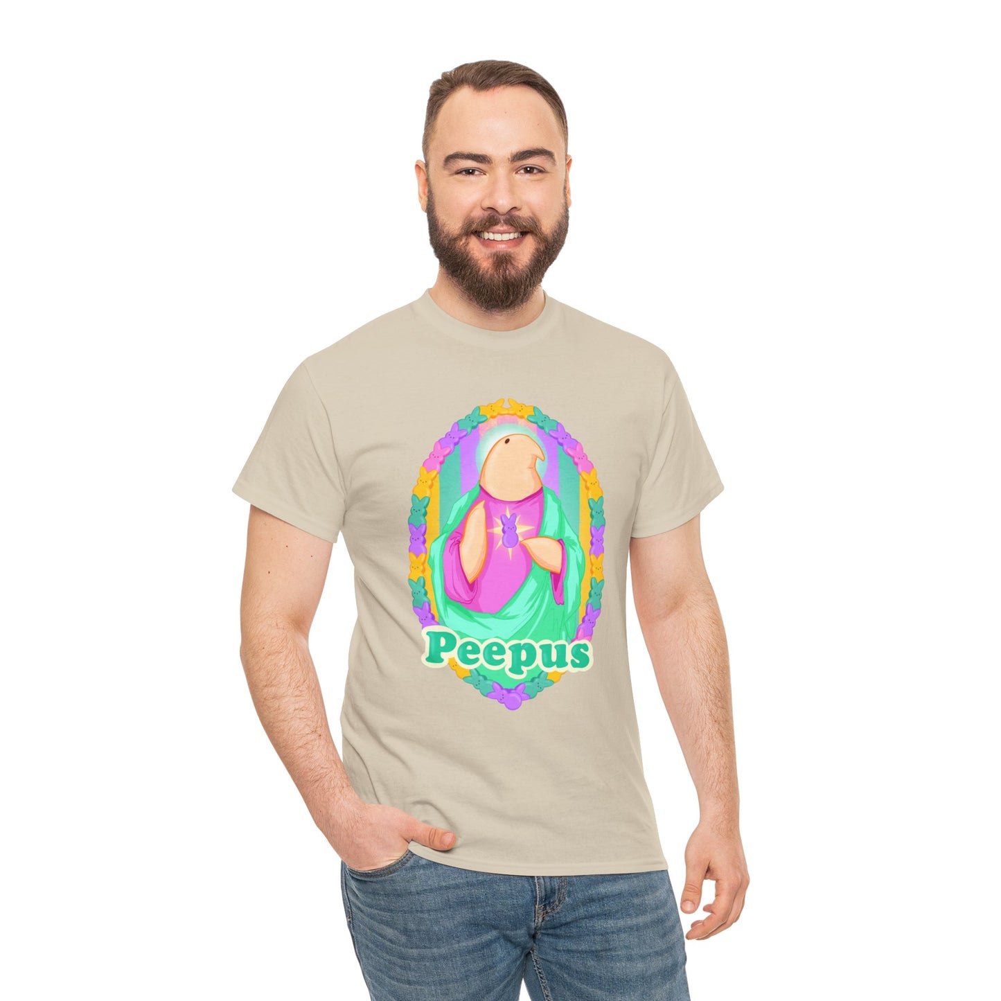 Peepus Unisex Heavy Cotton Tee