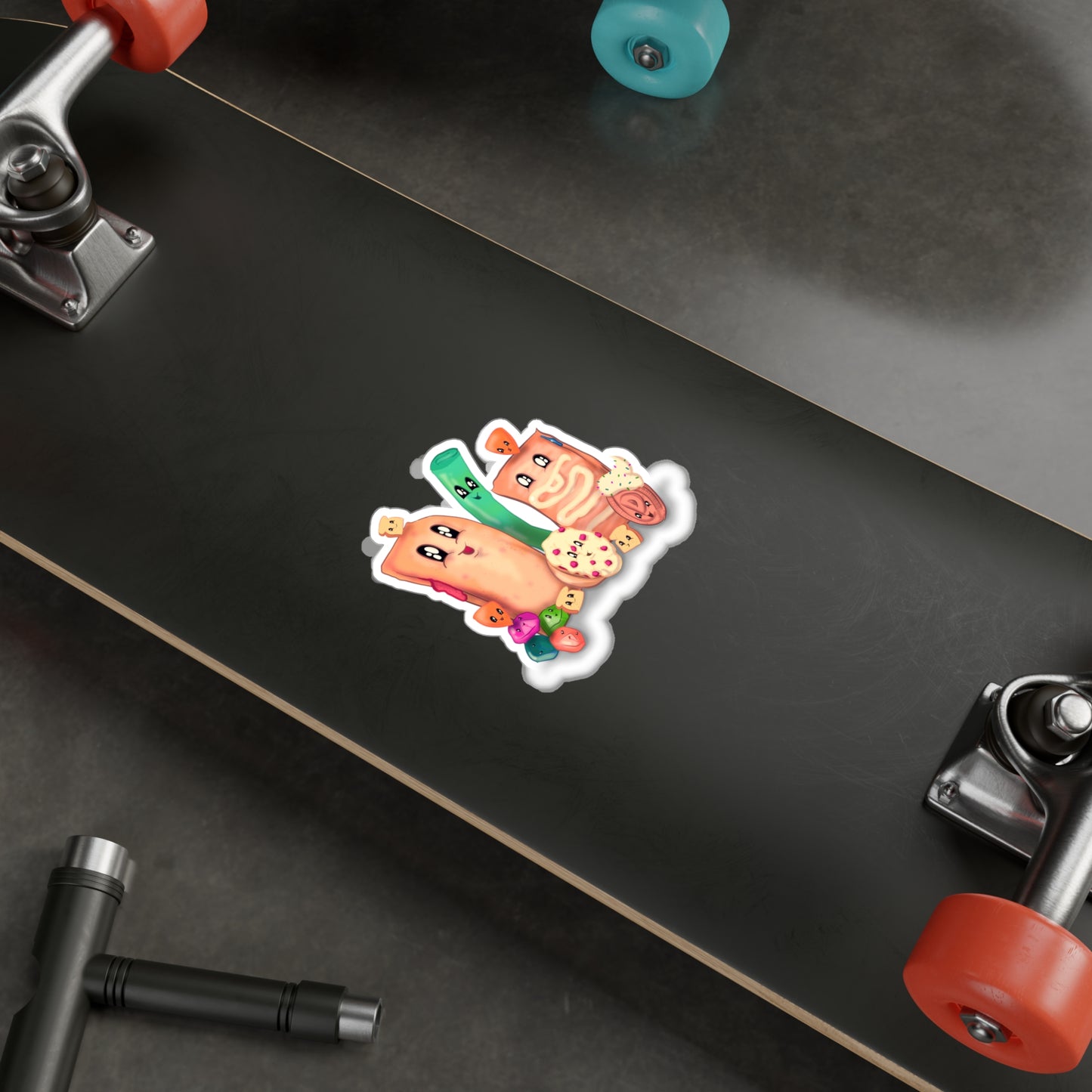 90s Foods Kiss-Cut Vinyl Decal