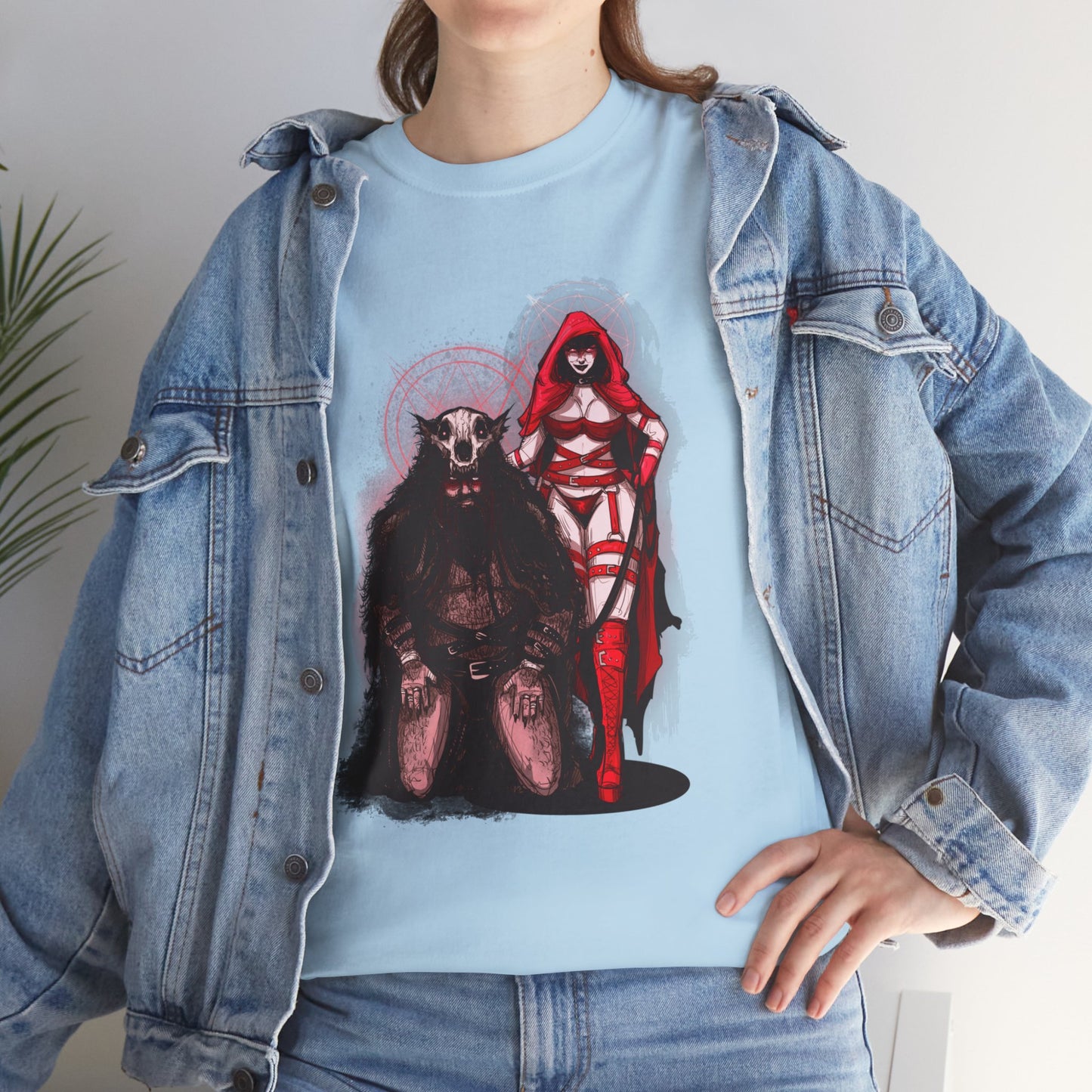 Taming The Wolf Unisex Heavy Cotton Tee
