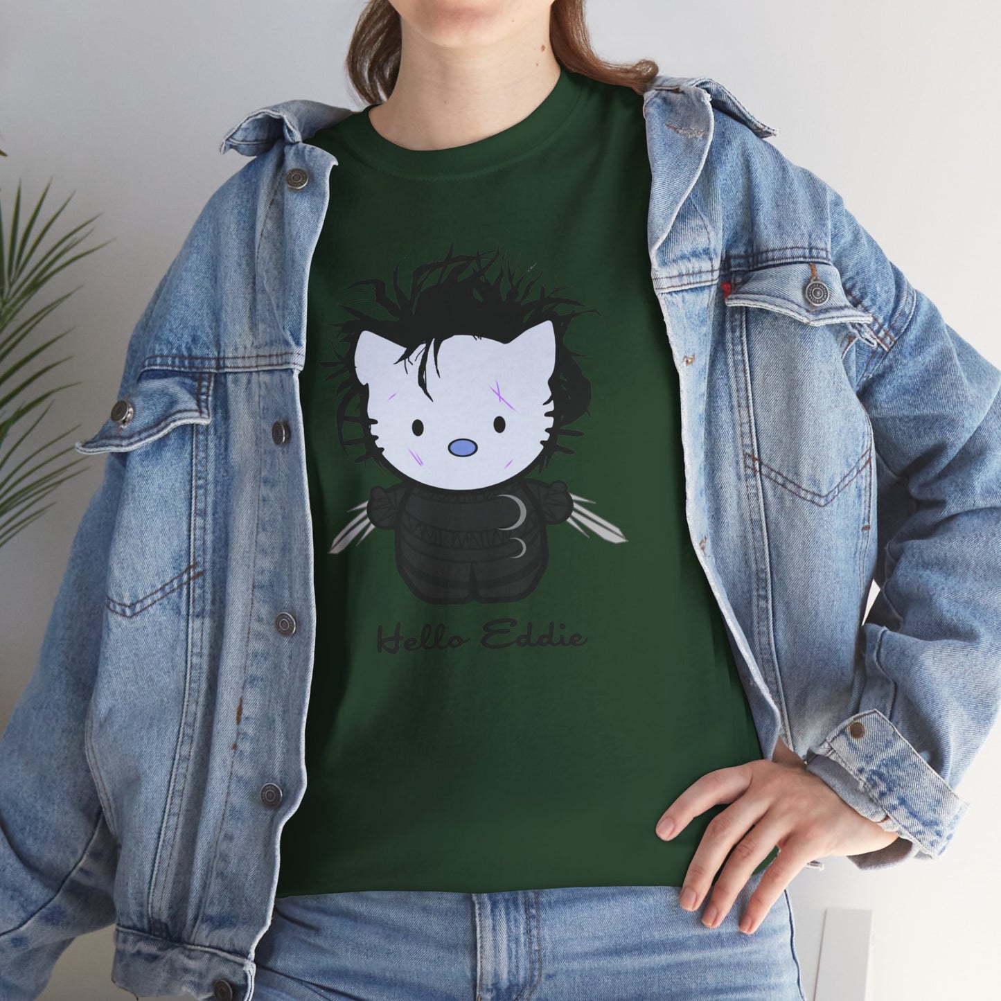 Hello Eddie Unisex Heavy Cotton Patreon Tee