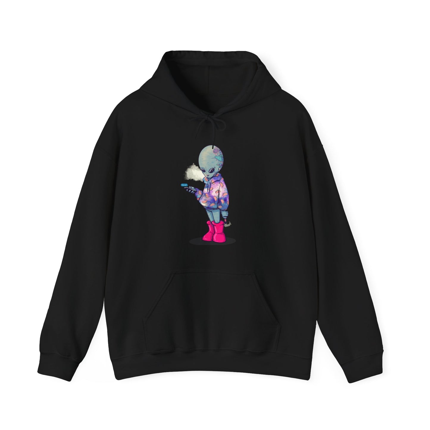 Earth Alien Unisex Heavy Blend Hooded Sweatshirt