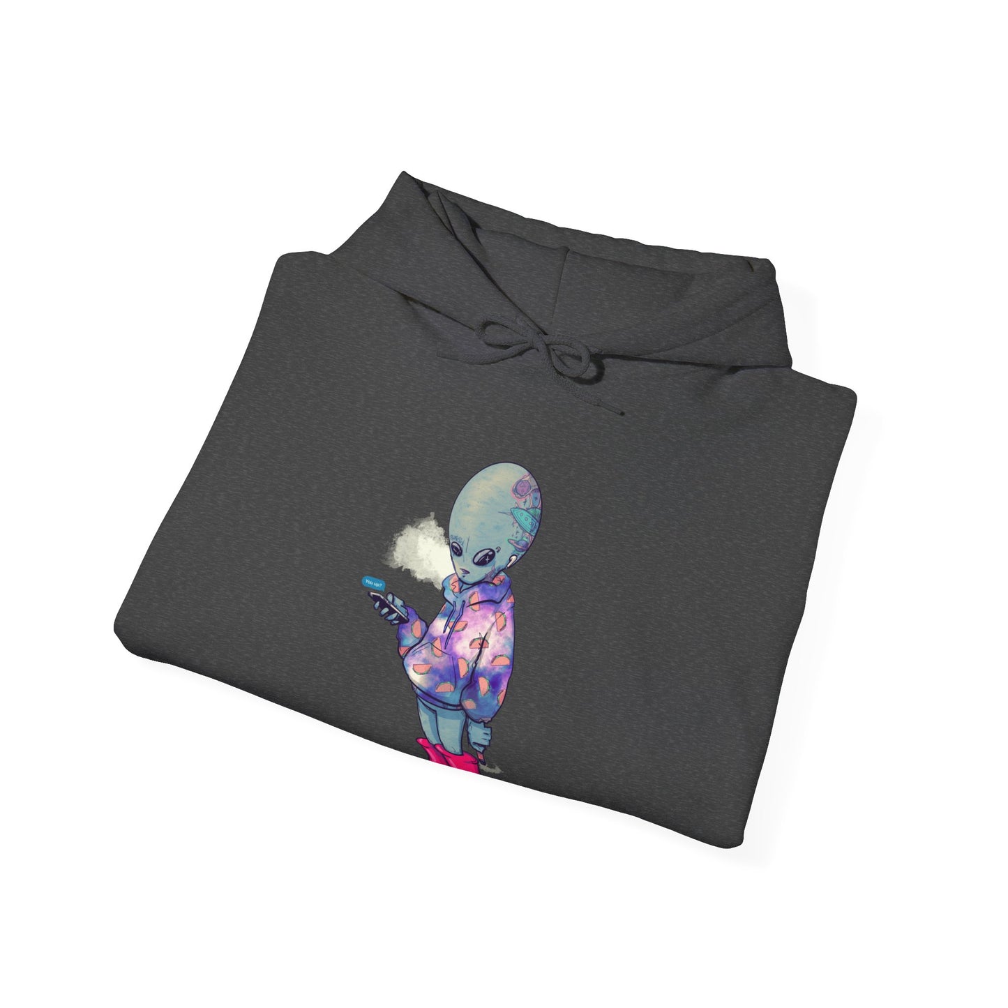 Earth Alien Unisex Heavy Blend Hooded Sweatshirt