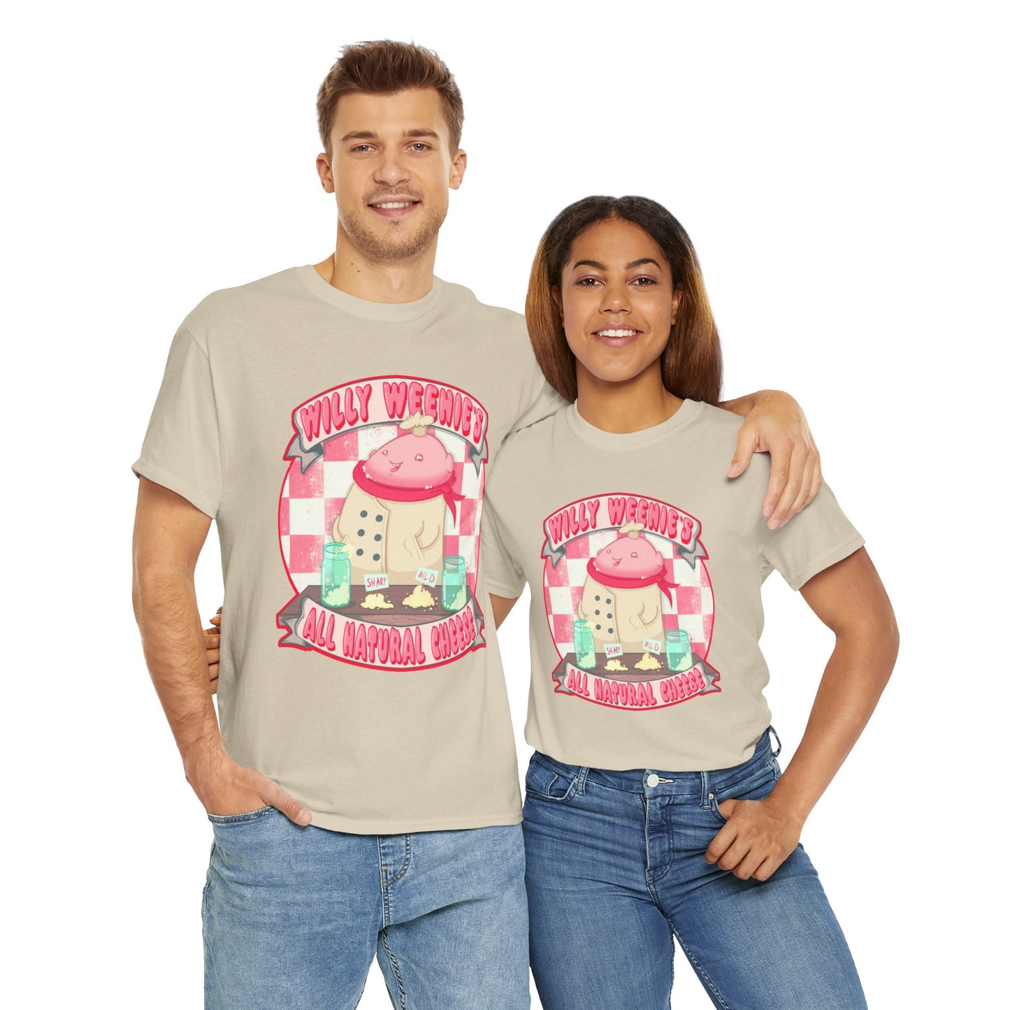 Willy Weenie's Unisex Heavy Cotton Tee