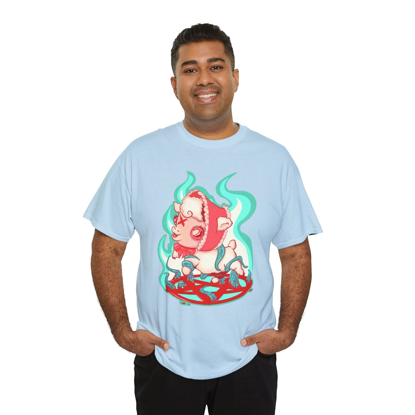 Sacrificial Lamb Unisex Heavy Cotton Tee