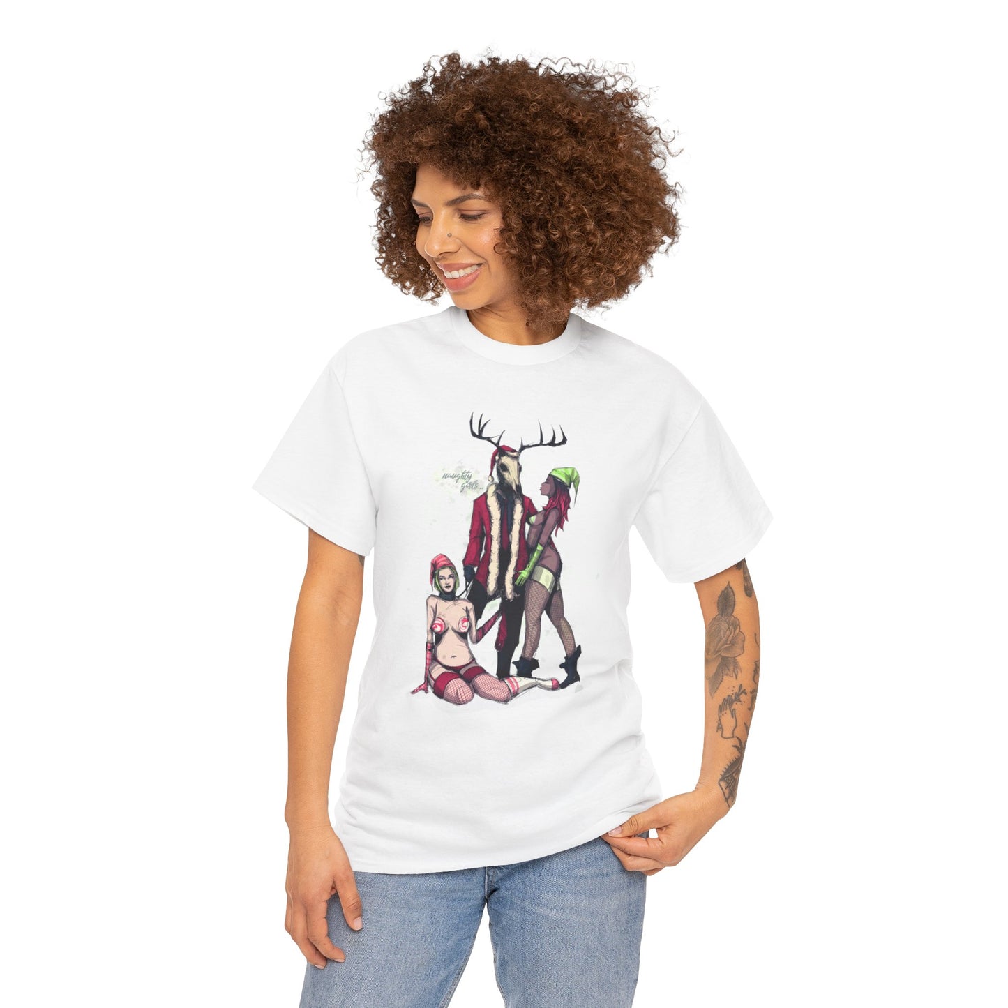 Deer Daddy Series 6: Daddy Claus Unisex Heavy Cotton Tee