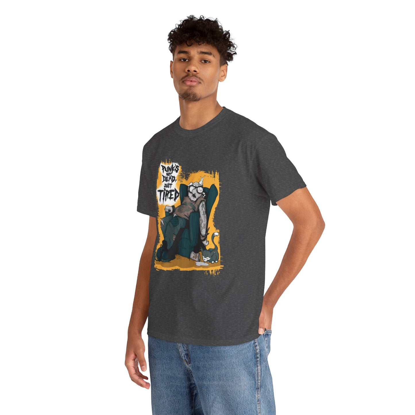 Old Punk Unisex Heavy Cotton Tee