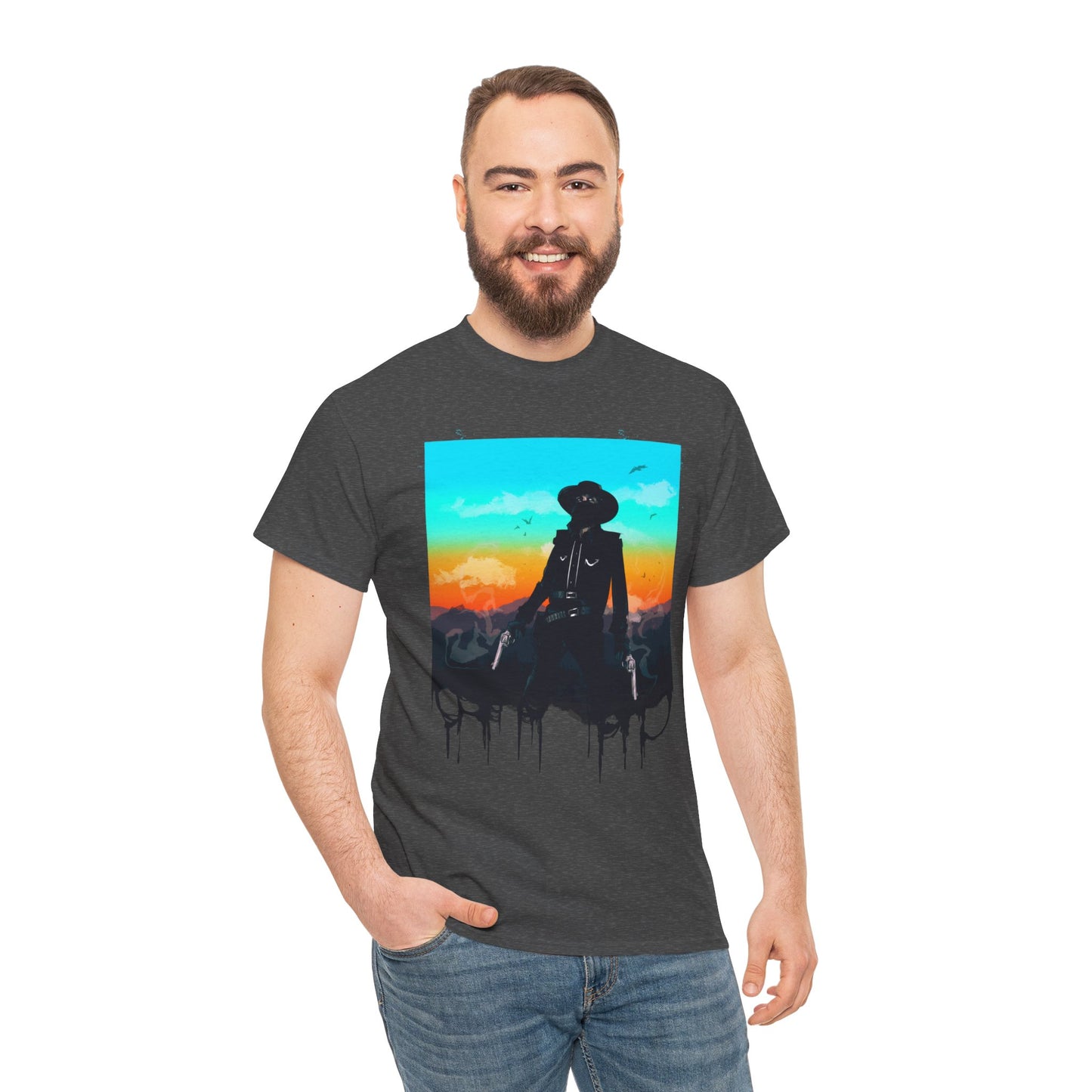 Train Robber Unisex Heavy Cotton Tee