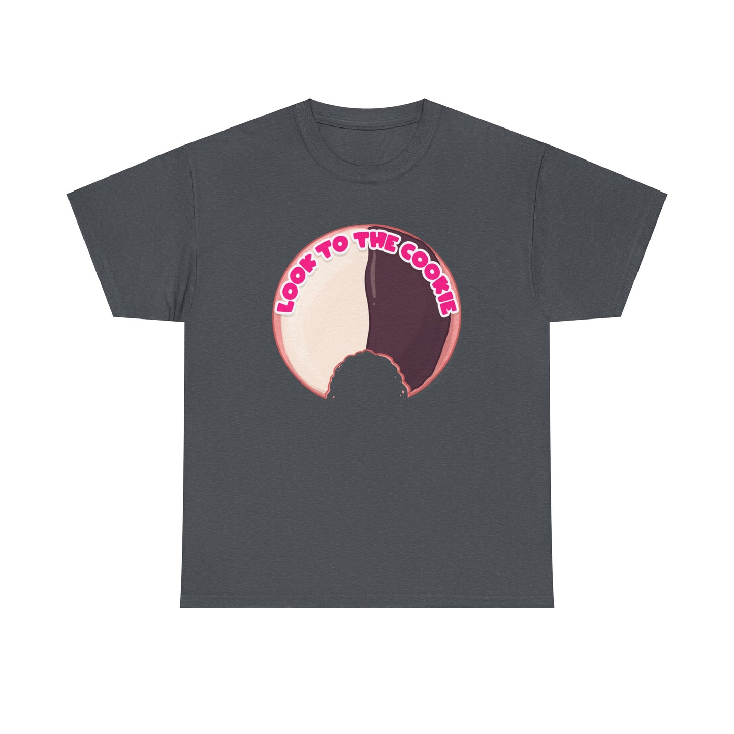 Black & White Cookie Unisex Heavy Cotton Tee