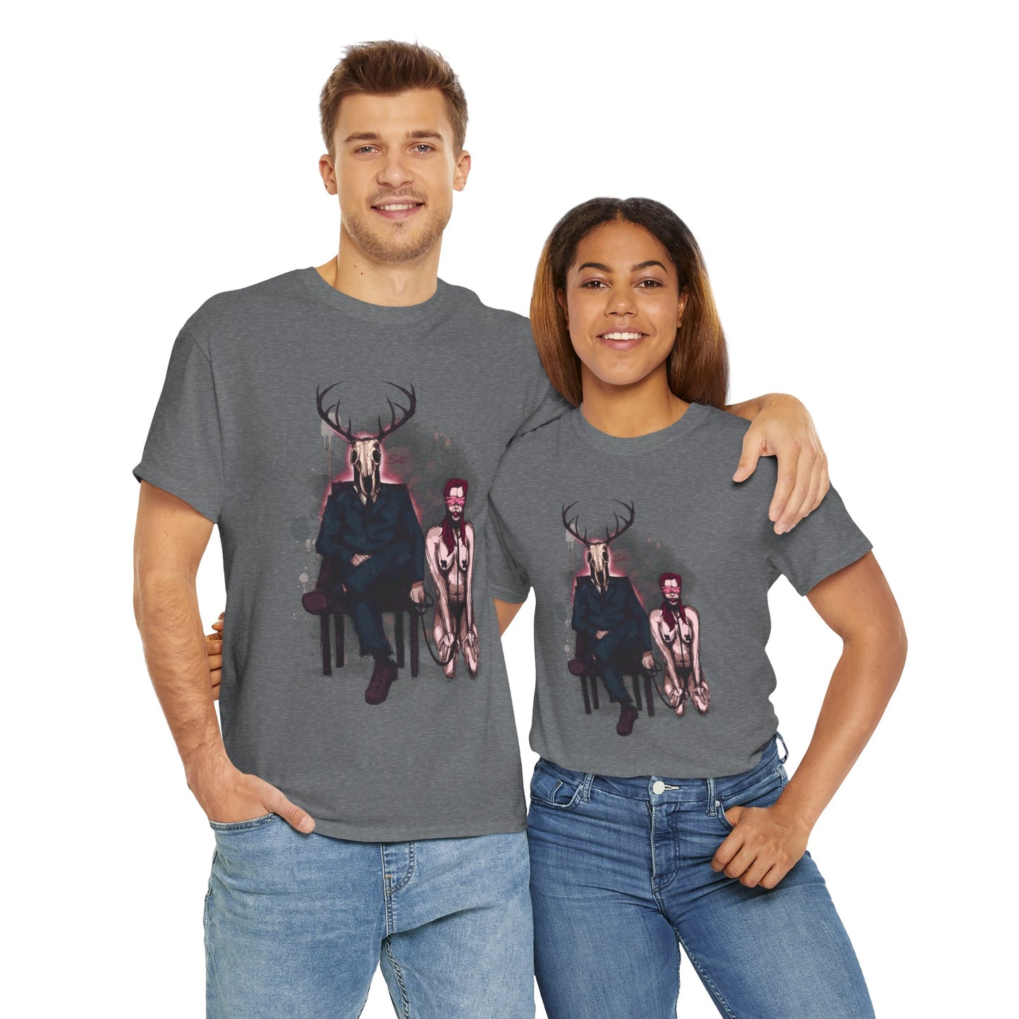 Deer Daddy Series 1: Sit Unisex Heavy Cotton Tee