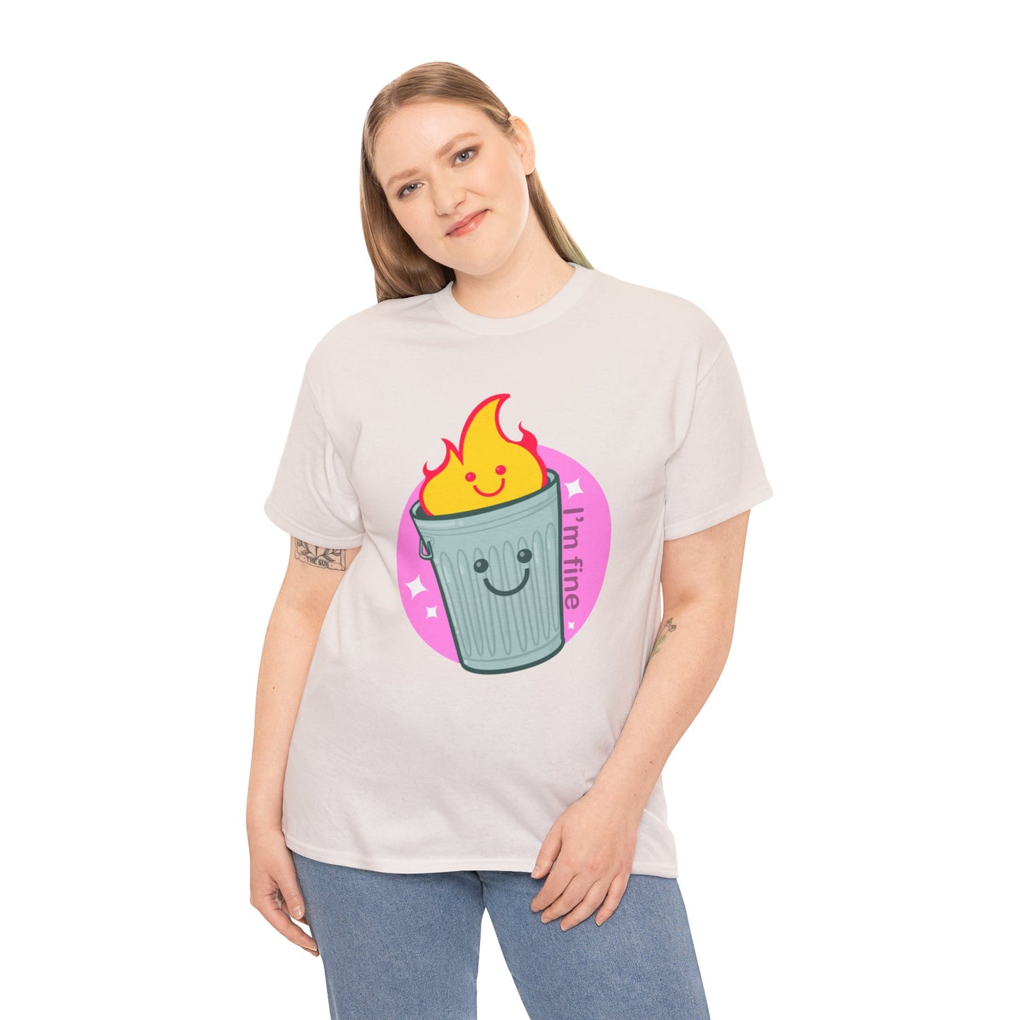 Trash Fire Unisex Heavy Cotton Tee