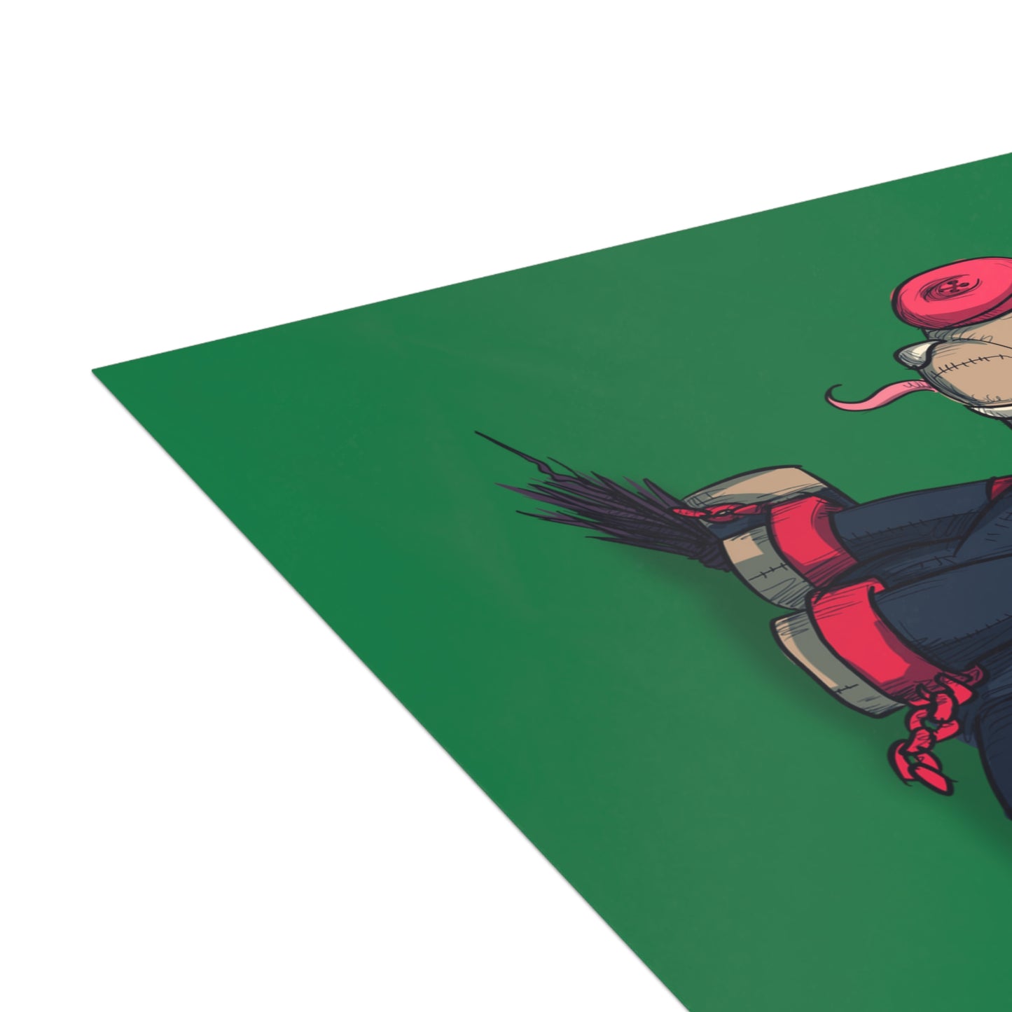 Krampus Plushie Greeting Card Bundles (10, 30, 50 pcs)