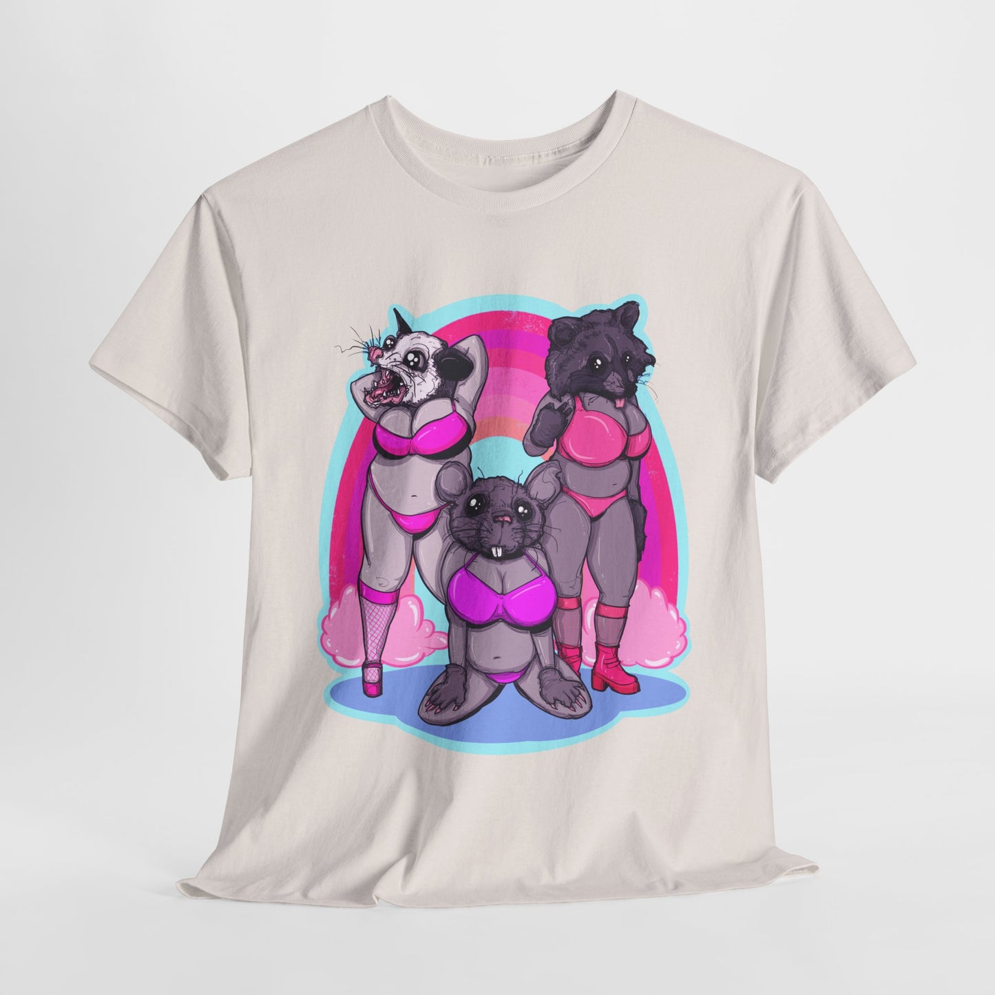 Live Fast Eat Trash Unisex Heavy Cotton Tee
