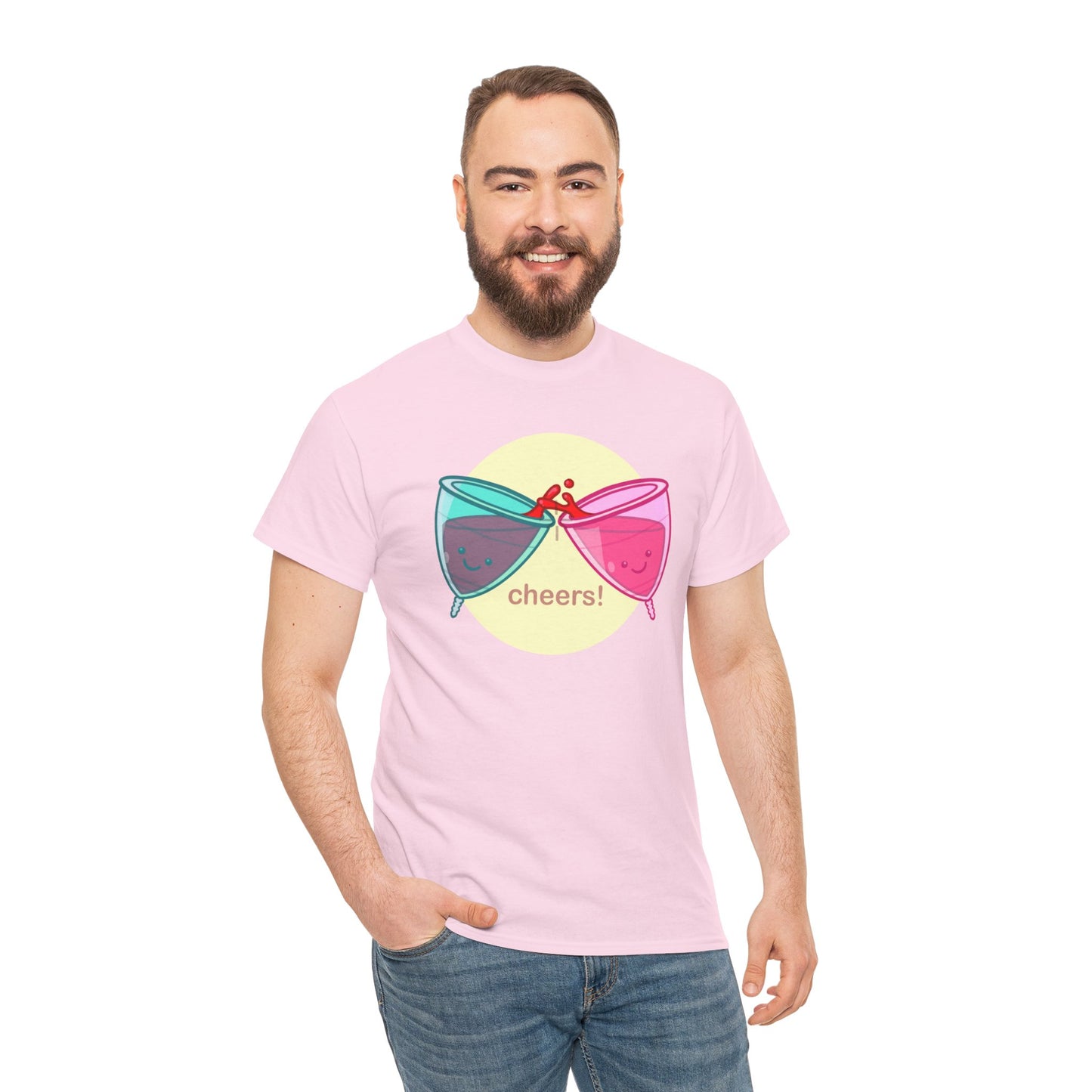 Cheers Unisex Heavy Cotton Tee