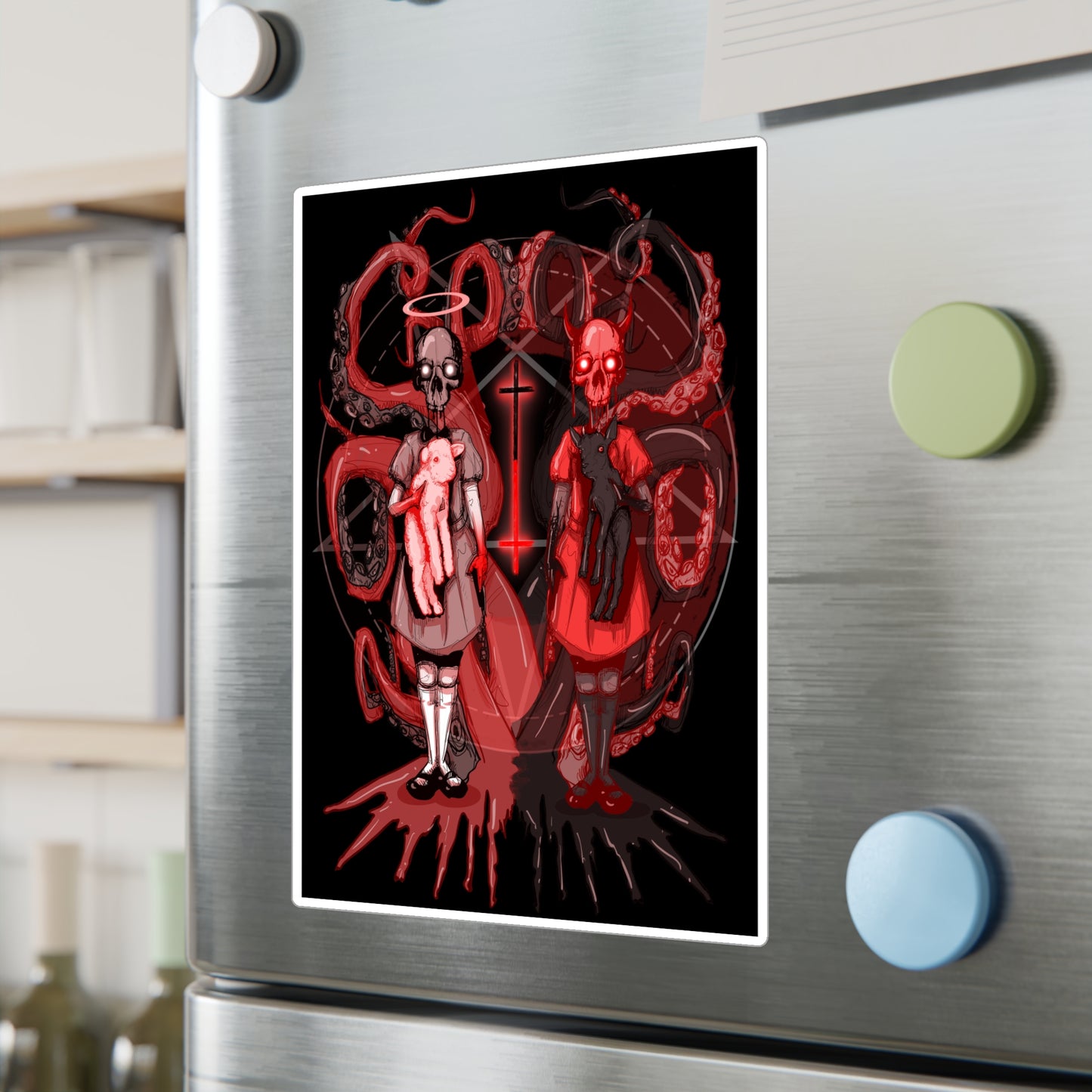 The Twins Kiss-Cut Vinyl Decal