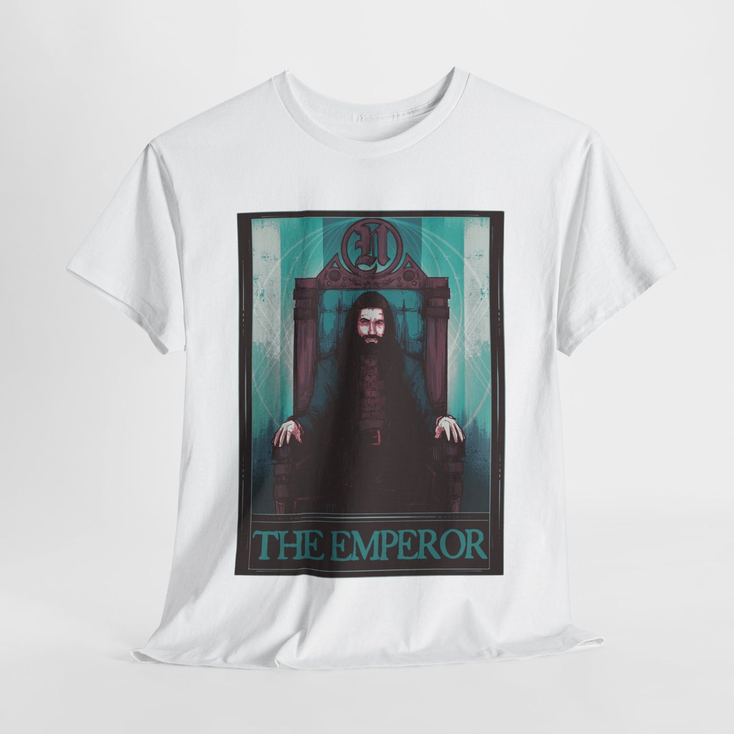The Vampire Emperor Unisex Heavy Cotton Tee