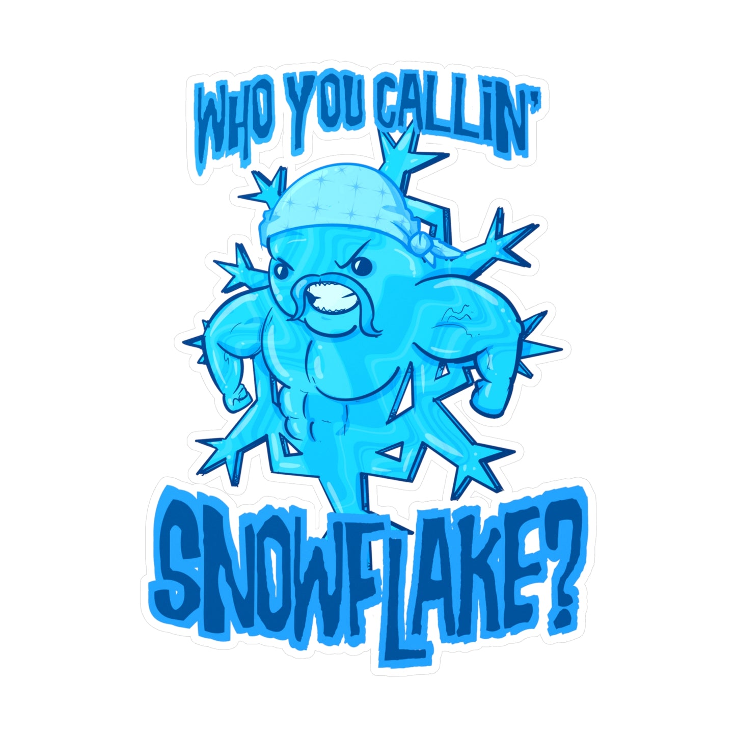 Snowflake Kiss-Cut Vinyl Decal