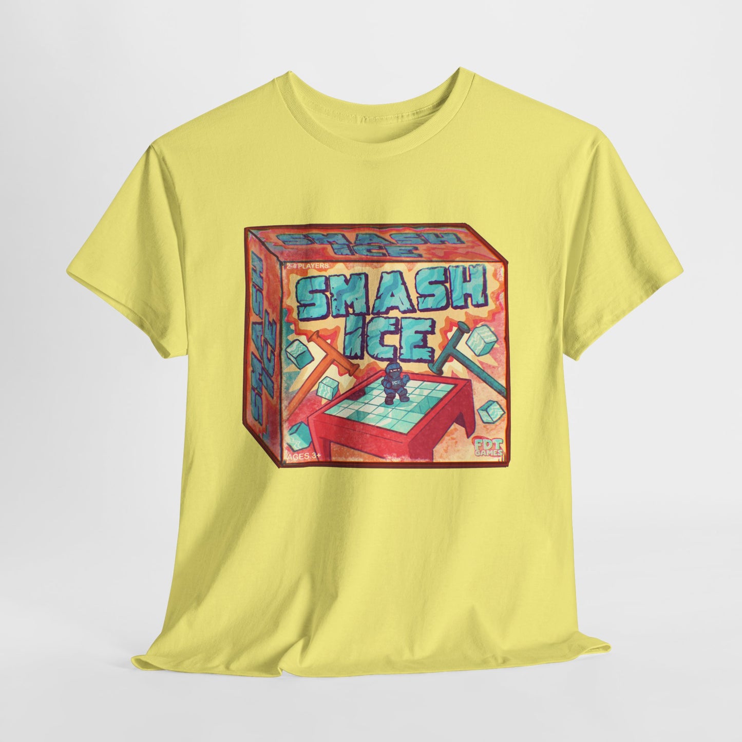 Smash Ice Game Unisex Heavy Cotton Tee