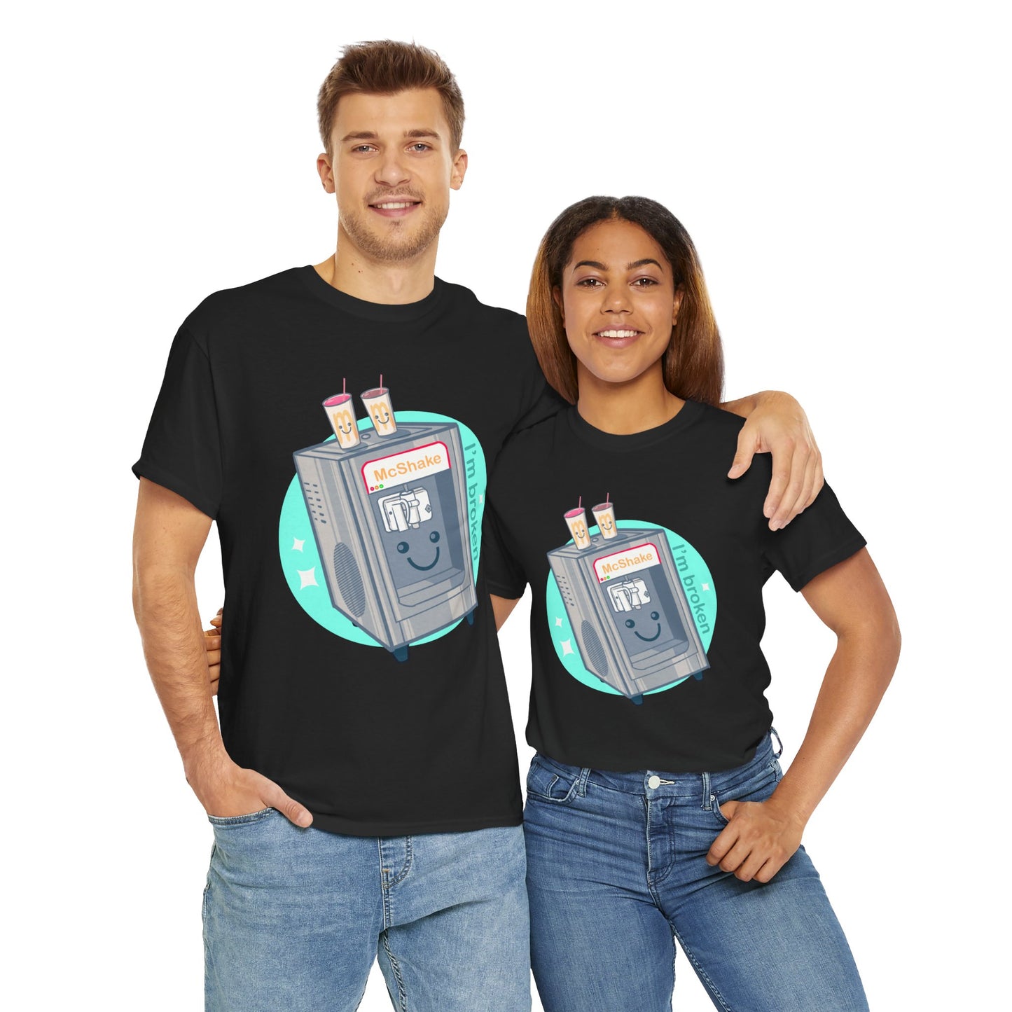 Shake Machine Unisex Heavy Cotton Tee